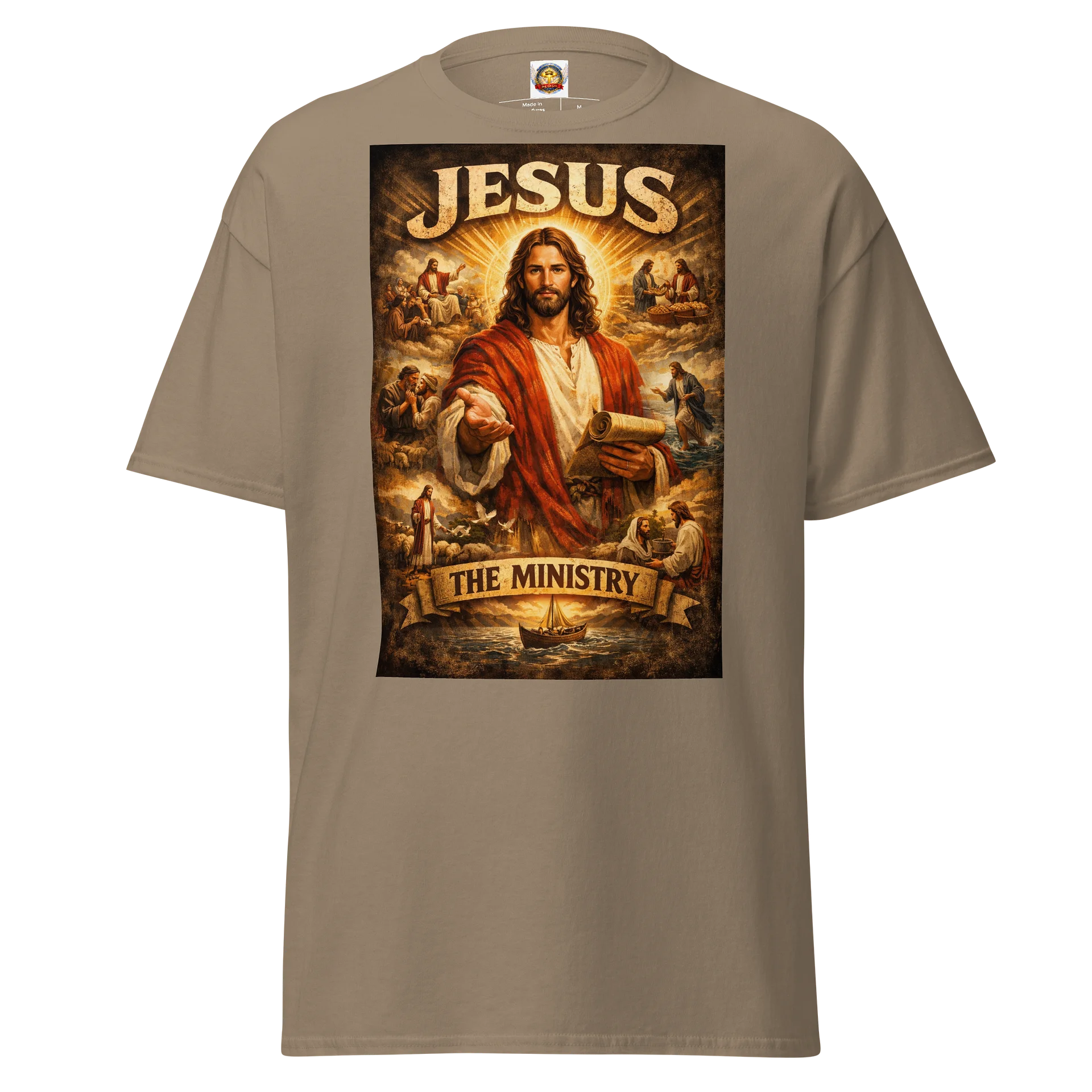 Jesus The Ministry Vintage Religious Tee product image (4)