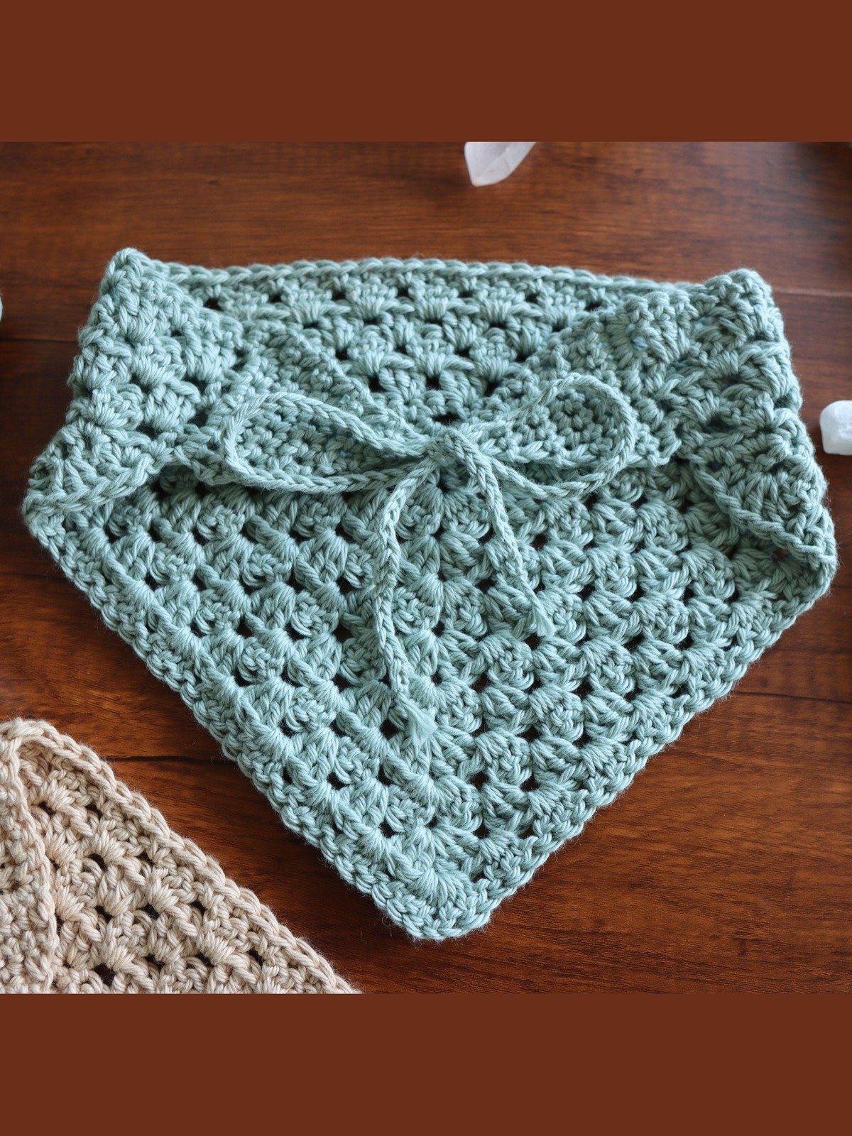 Unruffled Granny Crochet Bandana (Digital PDF Pattern) product image (6)