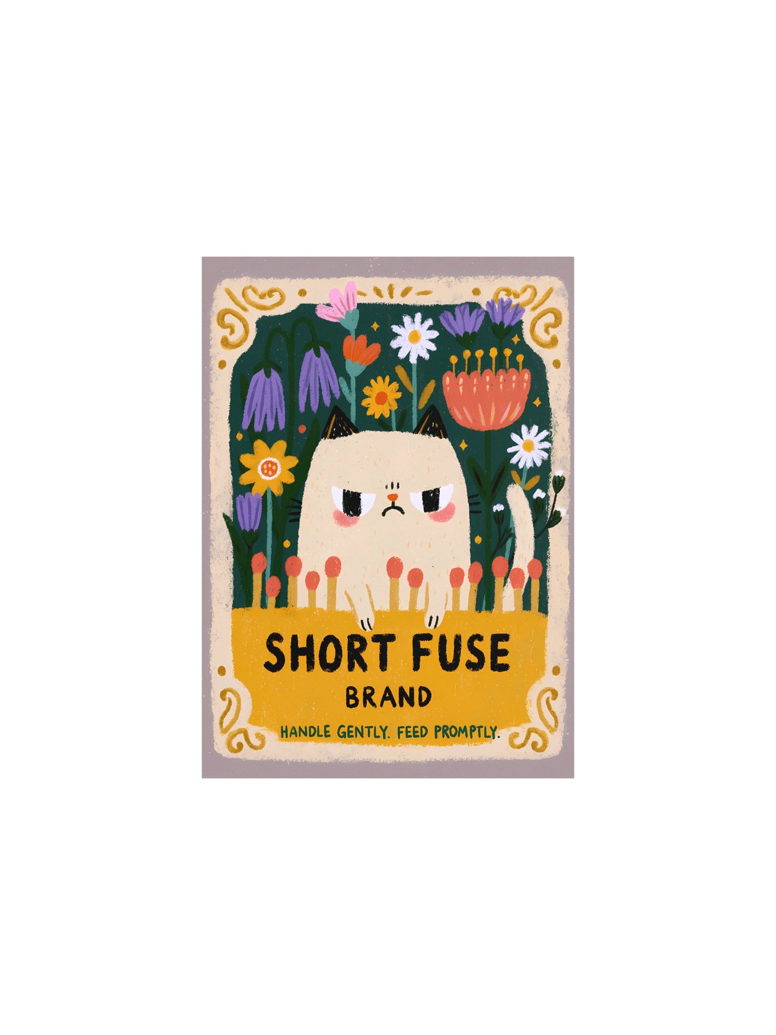 Short Fuse Cat Poster product image (2)