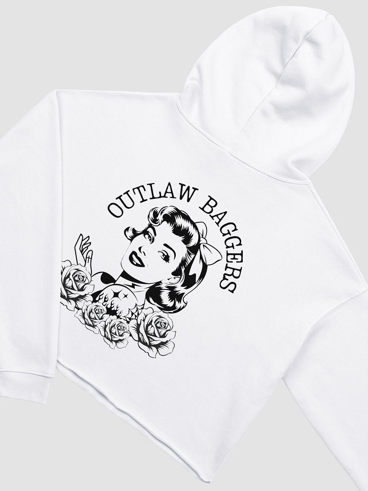 Women Rule Crop Top Hoodie product image (1)