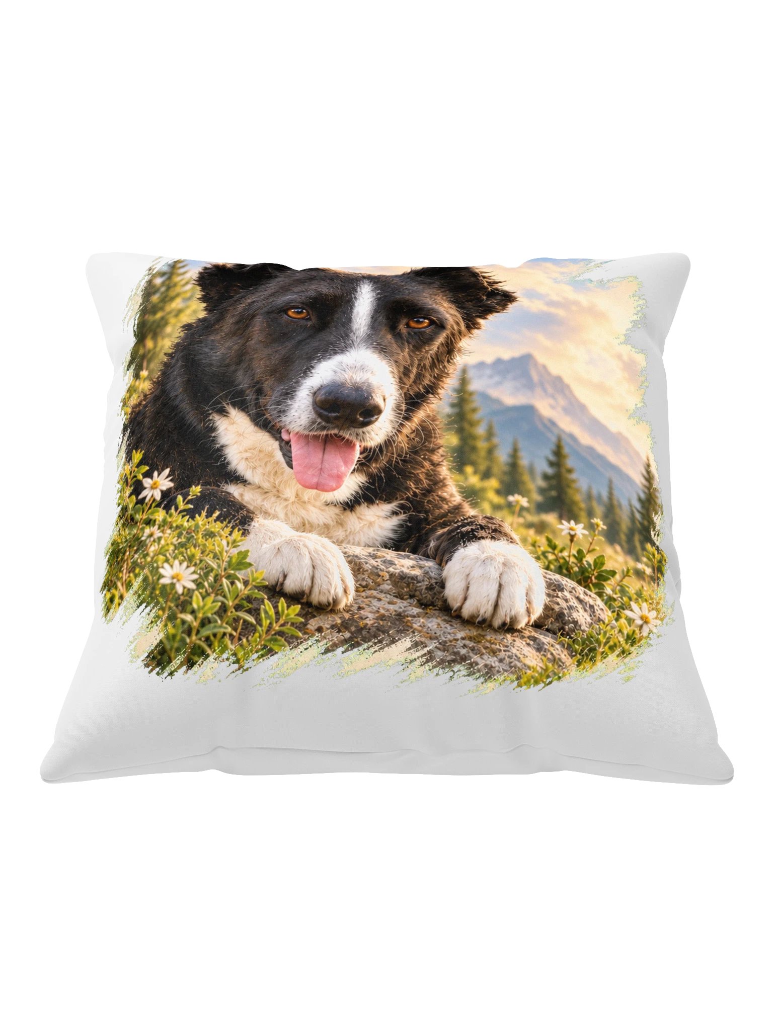 Lucky – Zuhause ist da, wo Hunde Hoffnung schenken. Kissen product image (1)