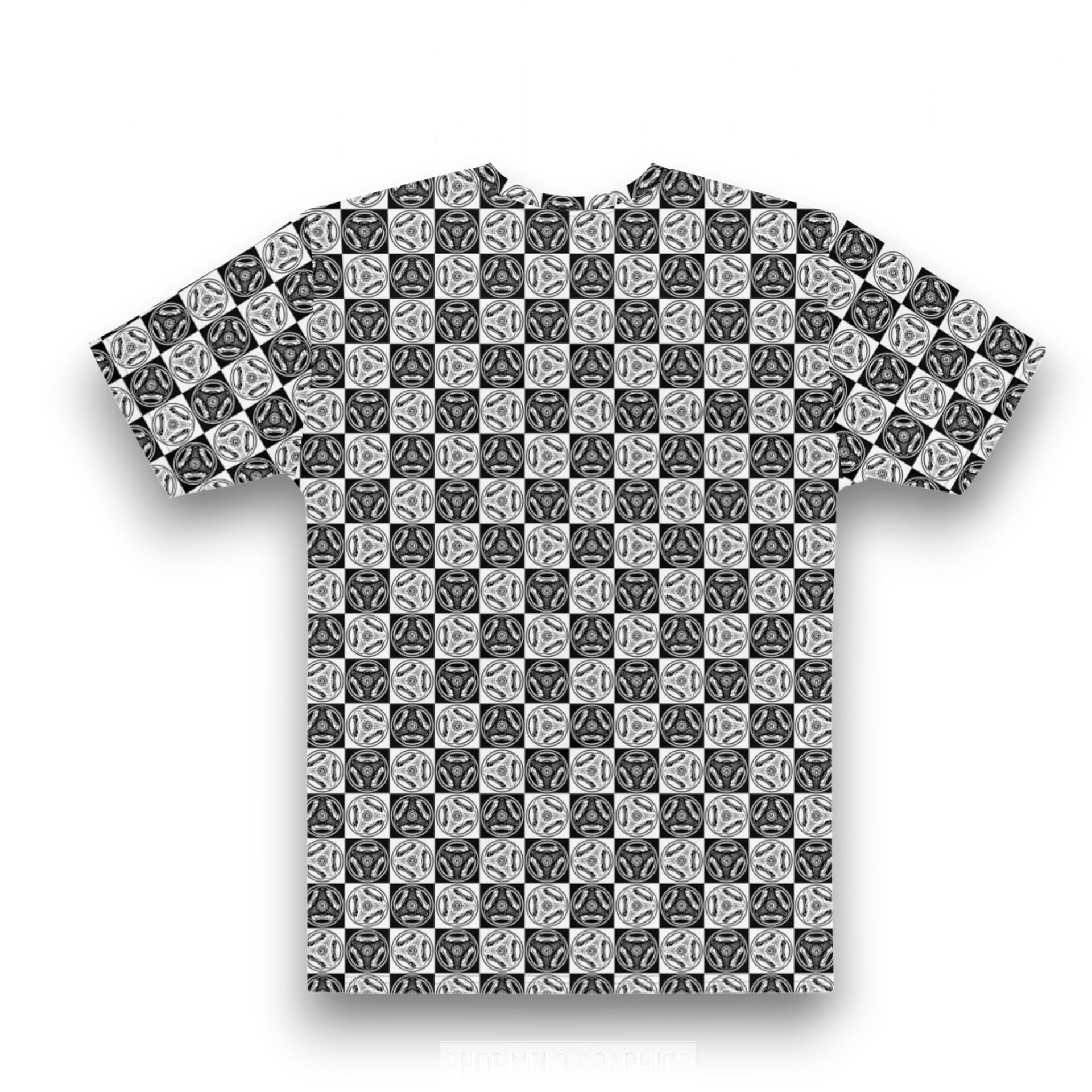 Checked Out Carballer All Over - Ultimate T-Shirt | #MadeByMELO product image (4)