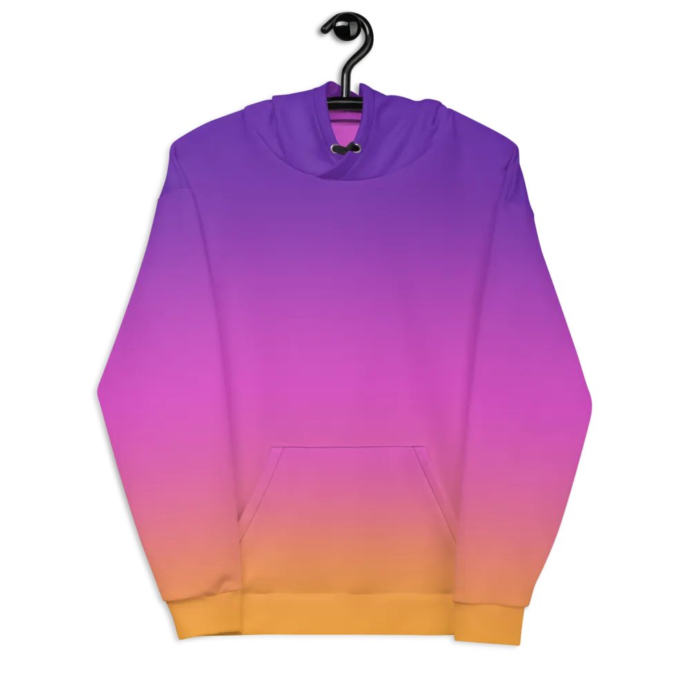 Sunset Gradient Flag Wings Hoodie product image (9)