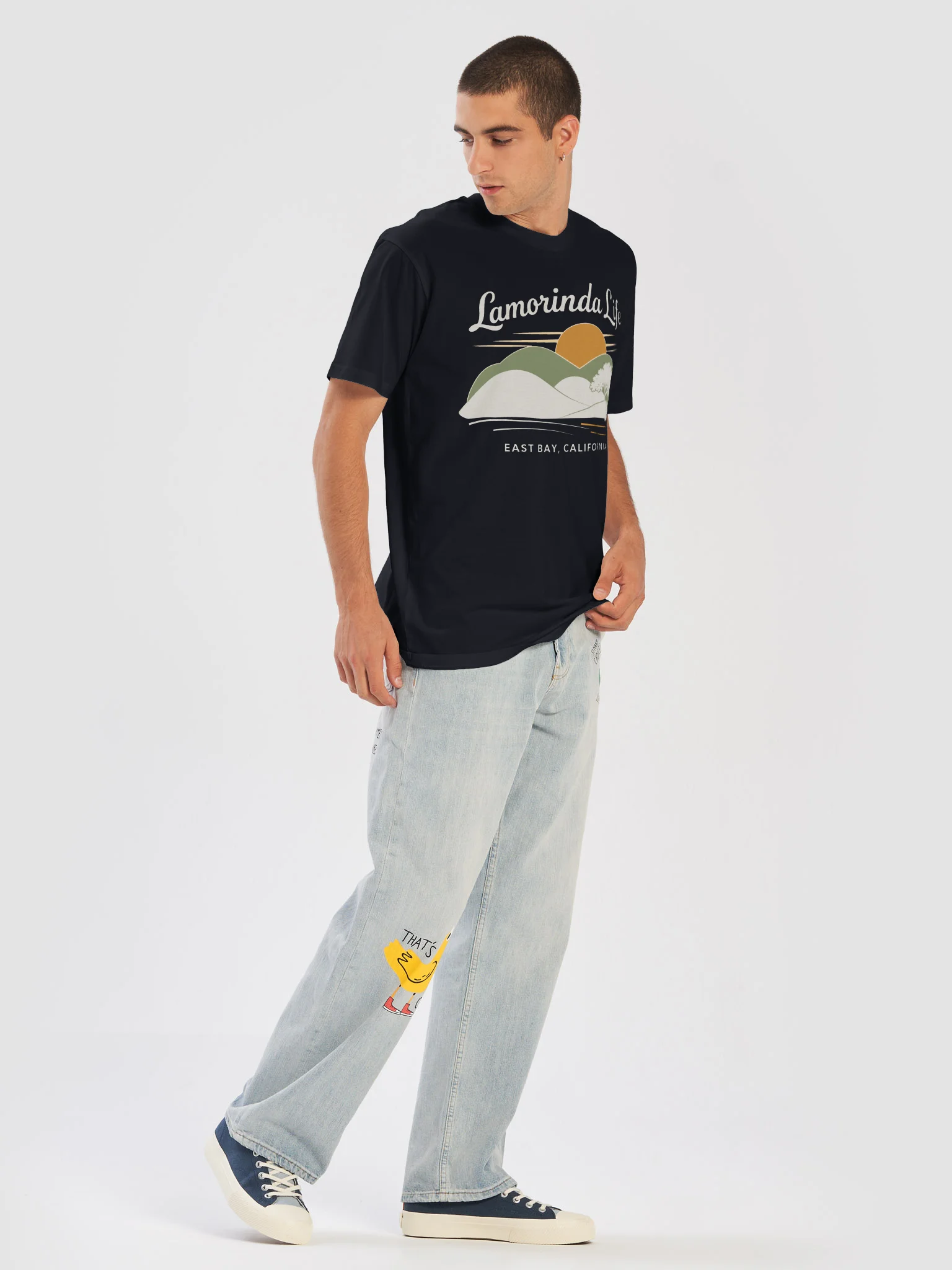 Lamorinda Life Rolling Hills T-Shirt | Dark product image (6)