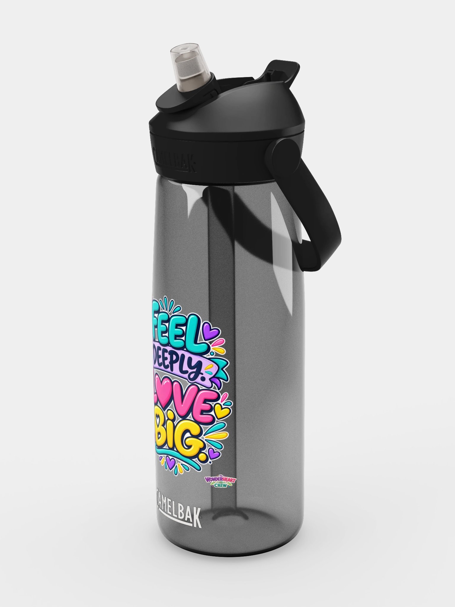 CamelBak Thrive® Flip Straw Inspirational Water Bottle - Feel Deeply. Love Big. product image (4)