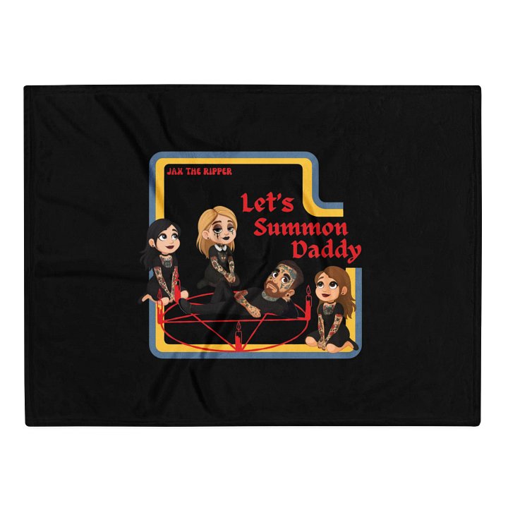 Summon Daddy Throw Blanket product image (2)