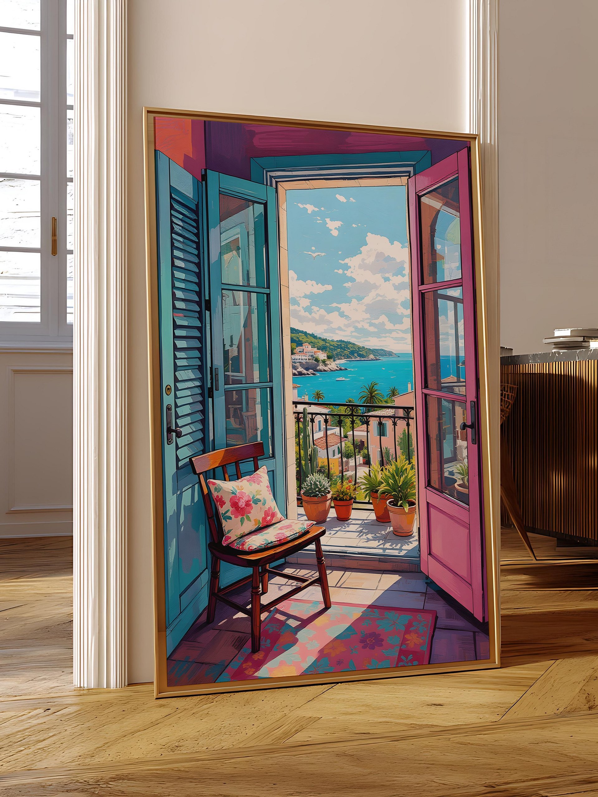 Henri Matisse Open Window Style Wall Art Poster product image (2)