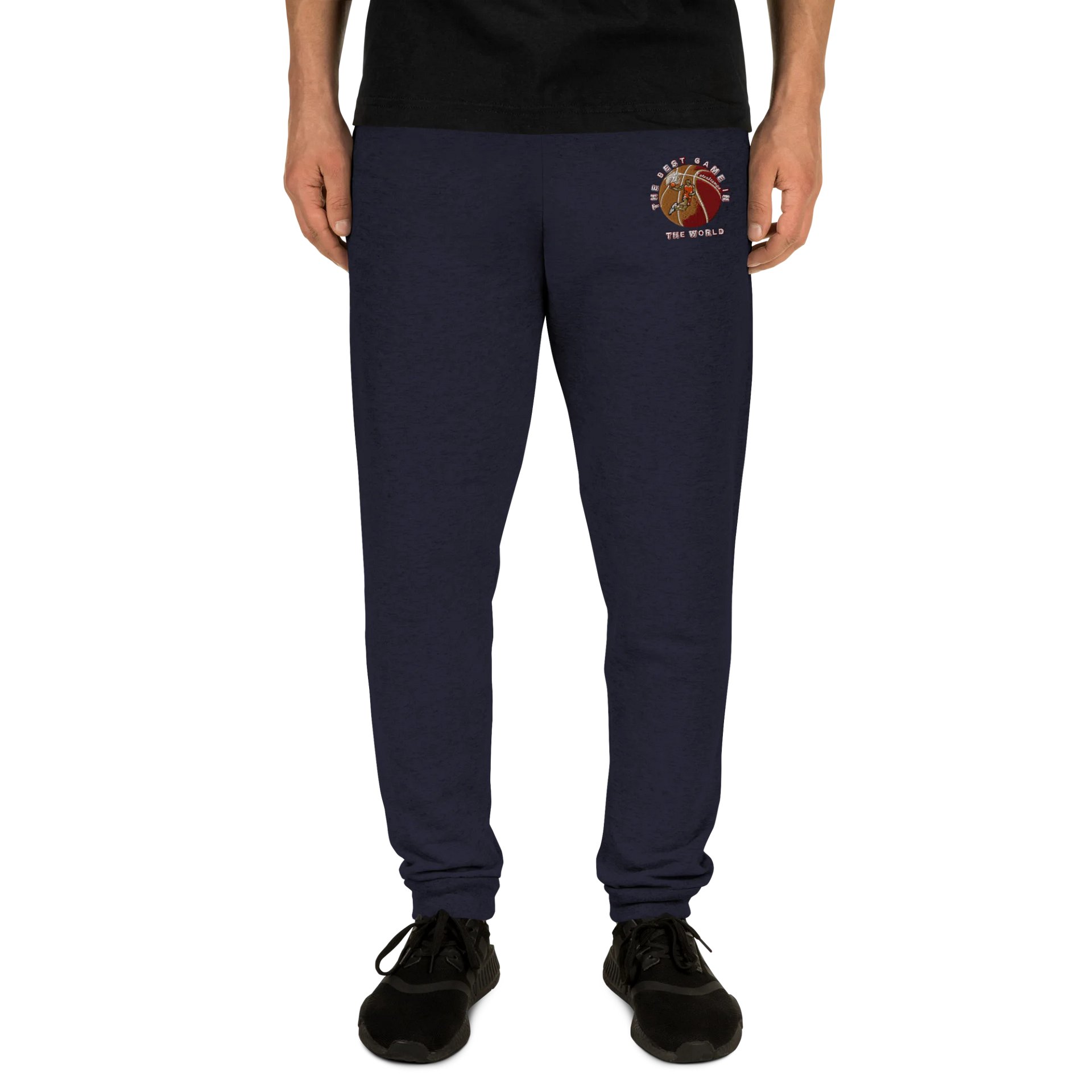 Airborne Hoops Embroidered Unisex Joggers product image (3)