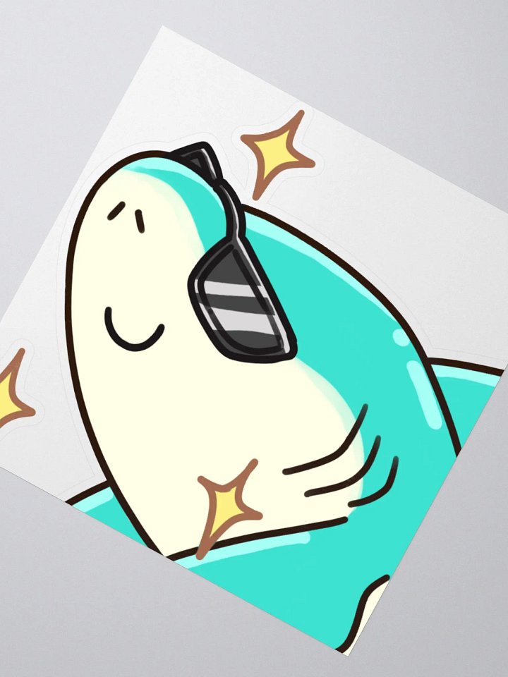 Shark Cool Sticker product image (5)