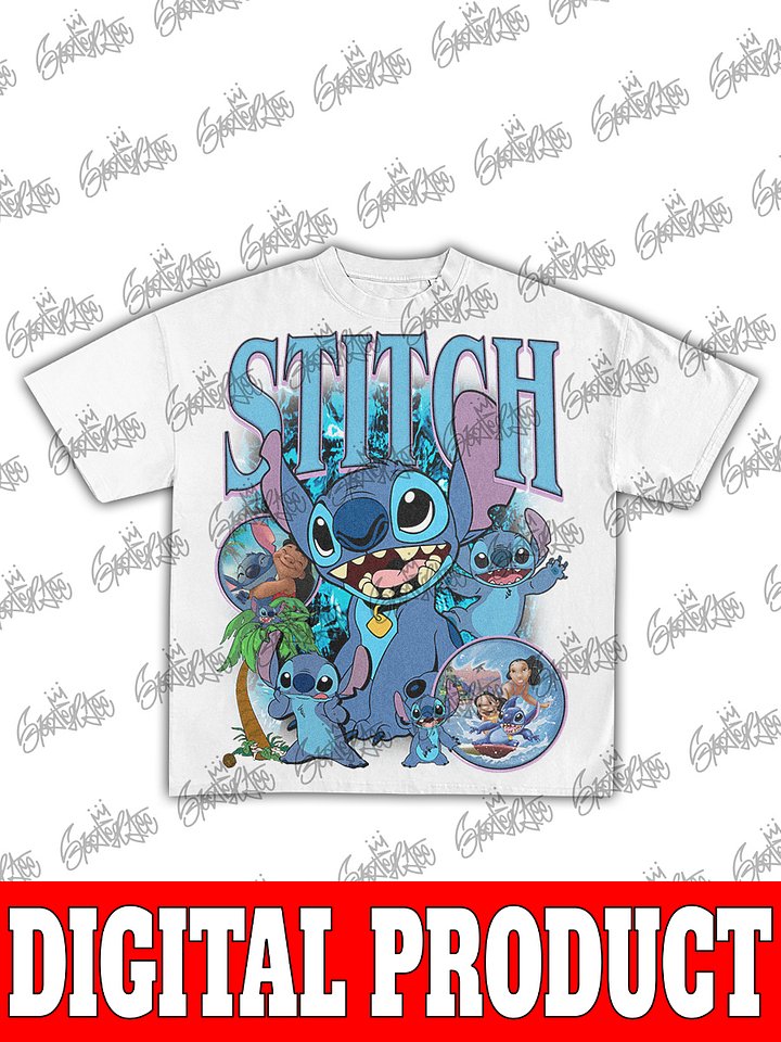Stitch Ohana Means Family Vintage Disney Bootleg Graphic product image (2)