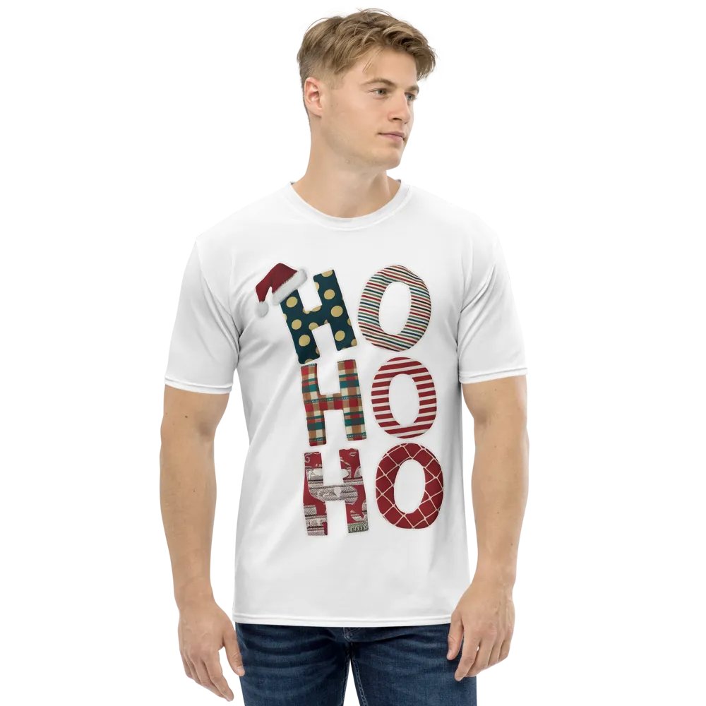 HO HO HO Text T Shirt product image (1)