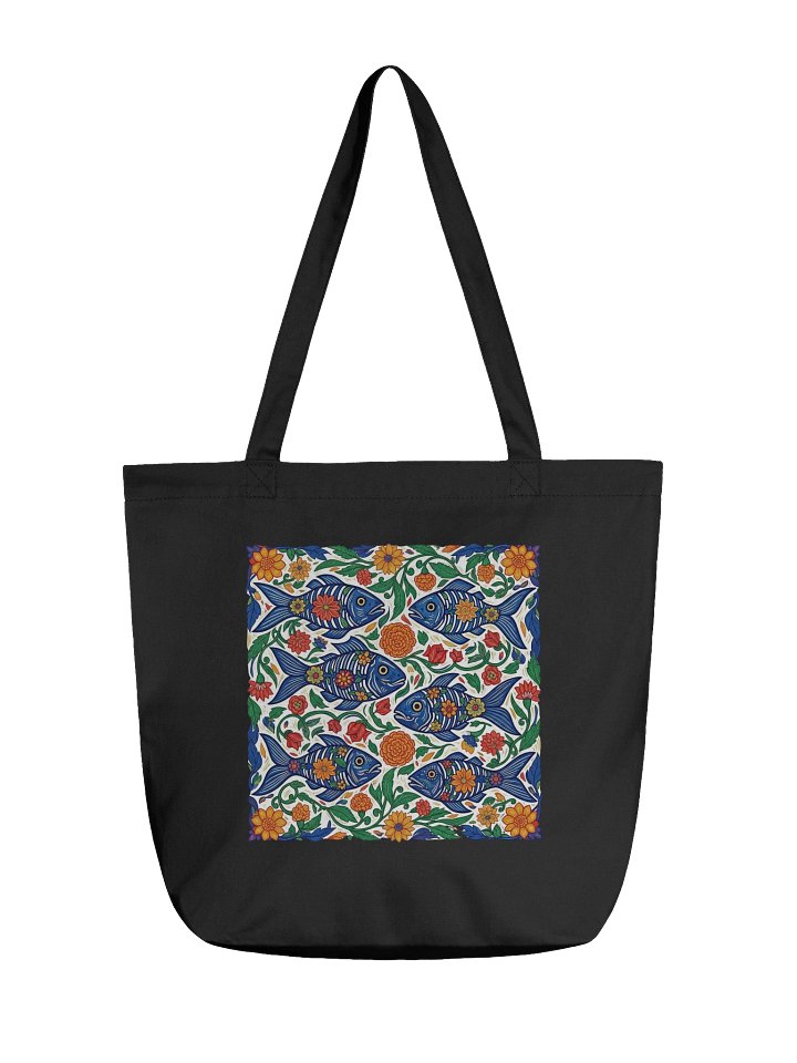 Ornamental Fish Mosaic Tote Bag product image (2)