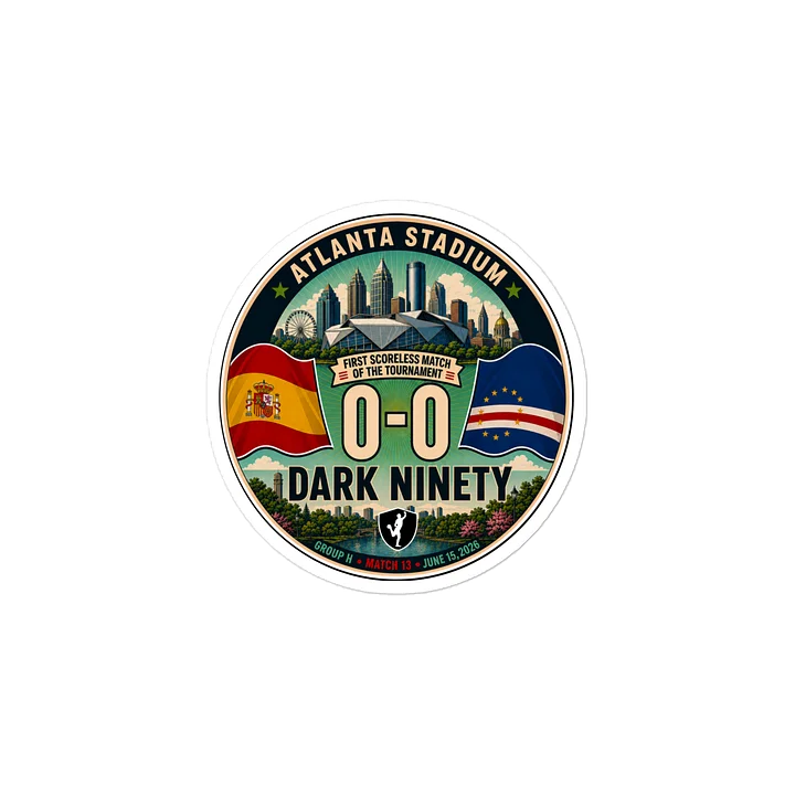 O-O Dark Ninety Commemorative Sticker product image (1)
