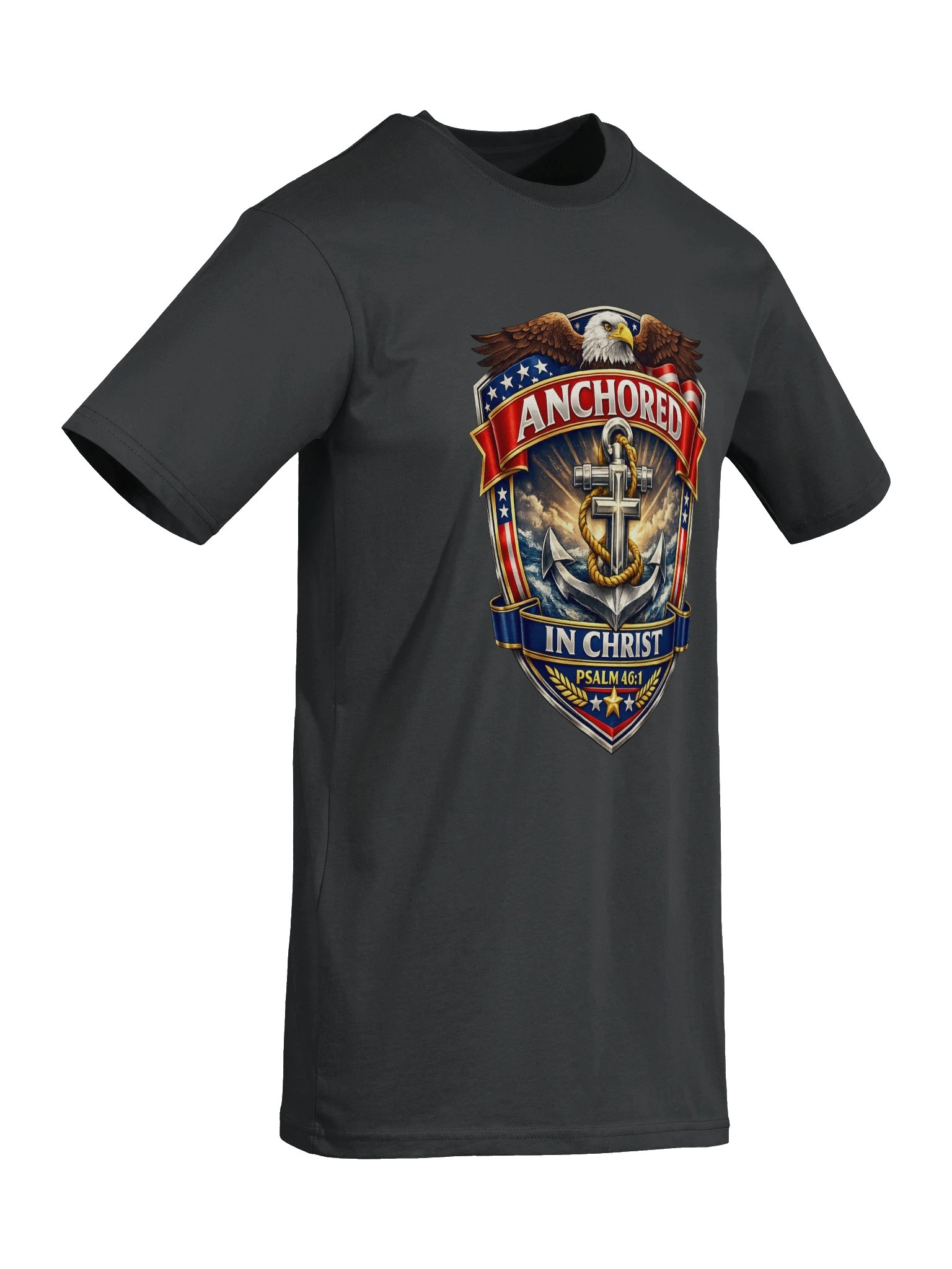 Anchored in Christ Tee product image (26)