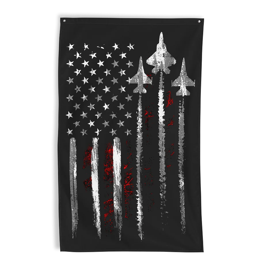 Fighter Jet Wall Flag product image (1)