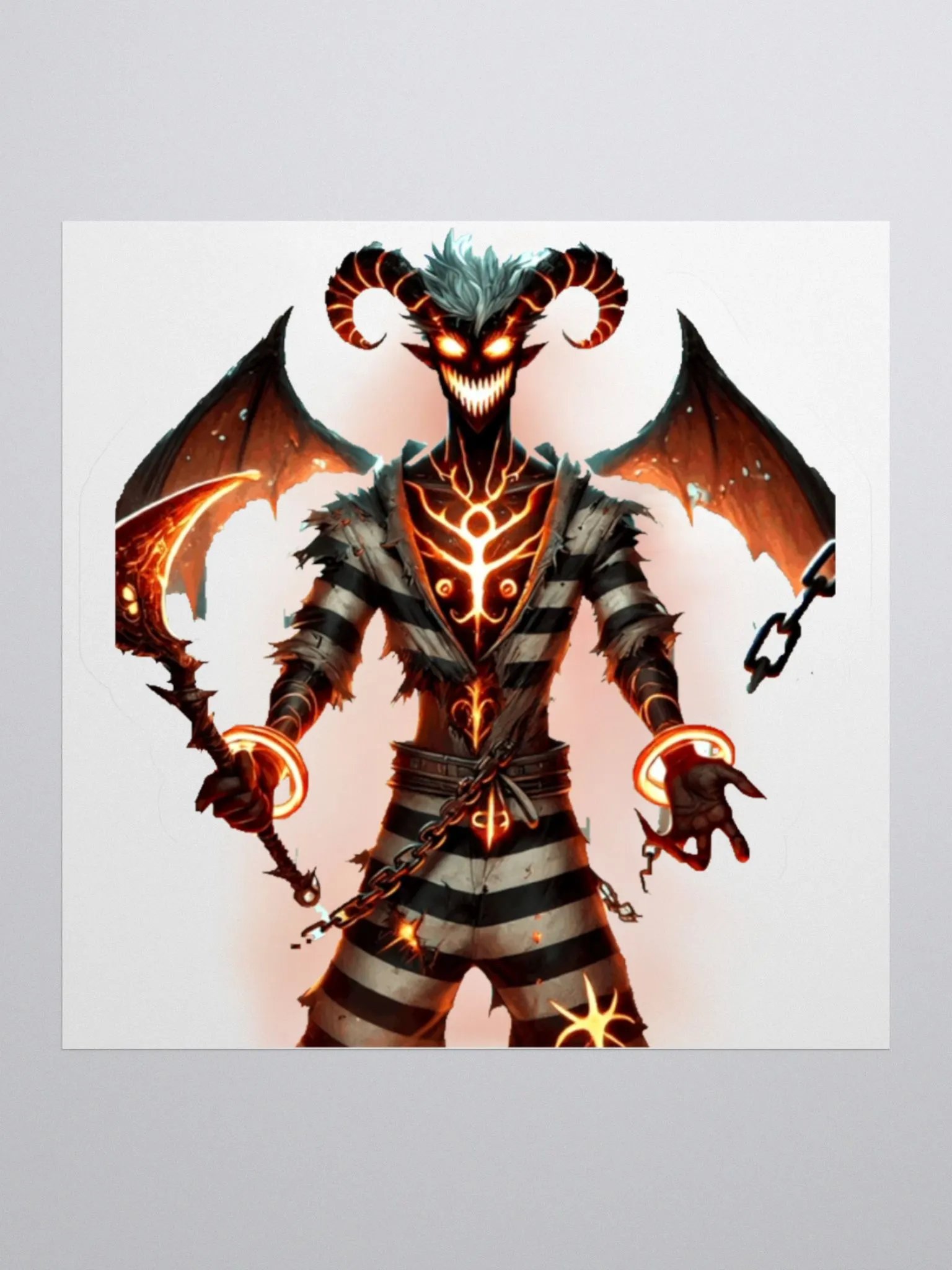 Kryme’s Infernal Vinyl Sticker 🔥💀 product image (1)