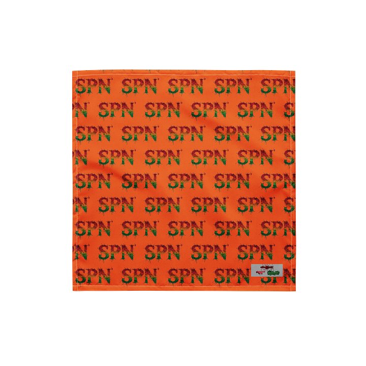 Vibrant SPN Rasta Grid Bandana product image (1)