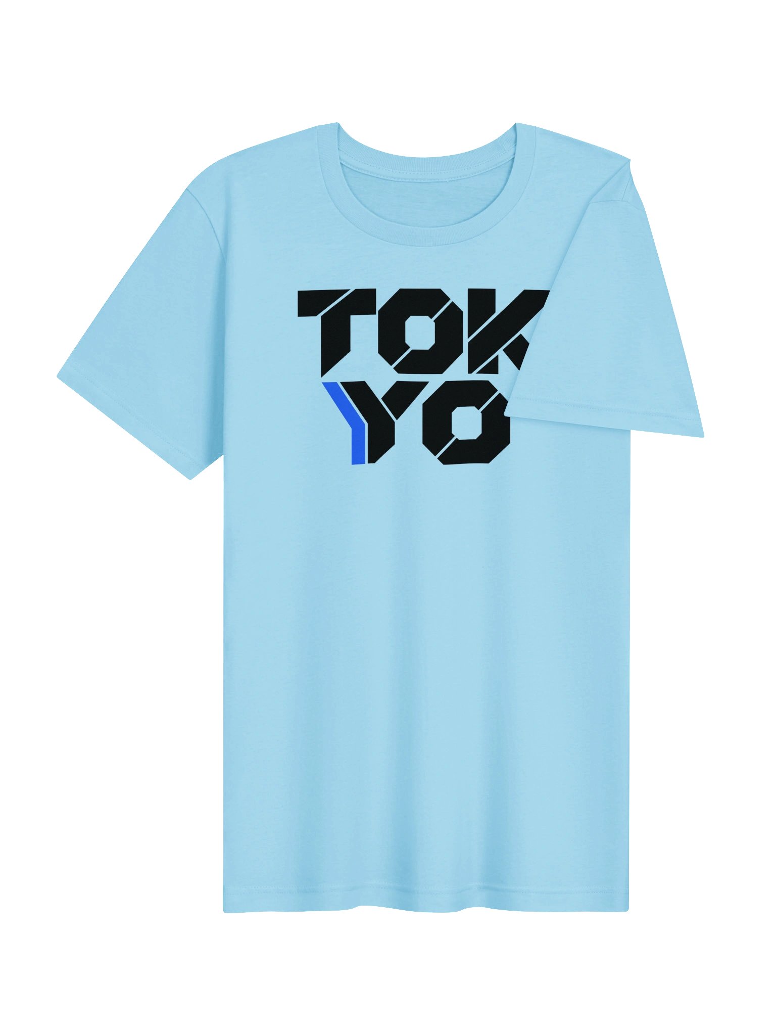 TOKYO Biennale Blue Zigzag Tee product image (4)