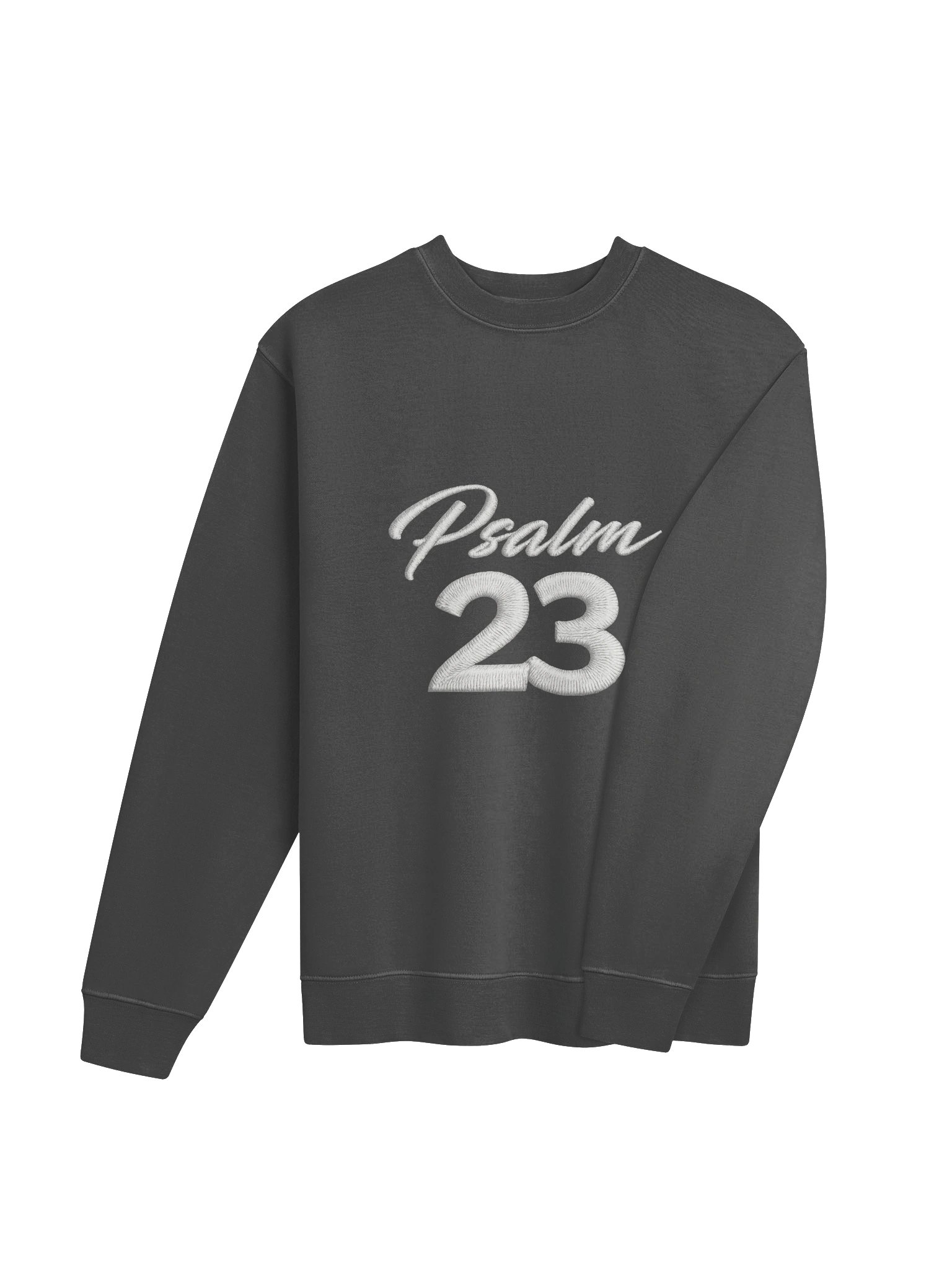 Psalm 23 Christian Cursive Sweatshirt product image (4)