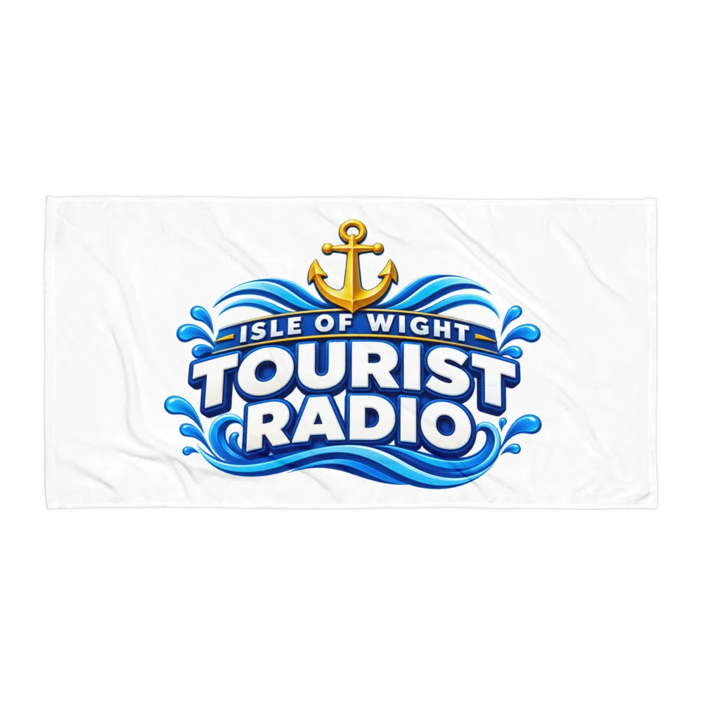 Isle of Wight Tourist Radio Beach Towel product image (1)