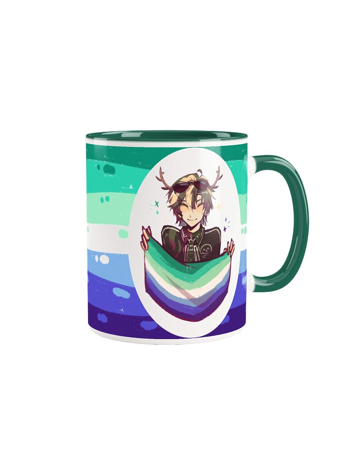 Leafy Monstera MLM Flag Pride Mug product image (1)
