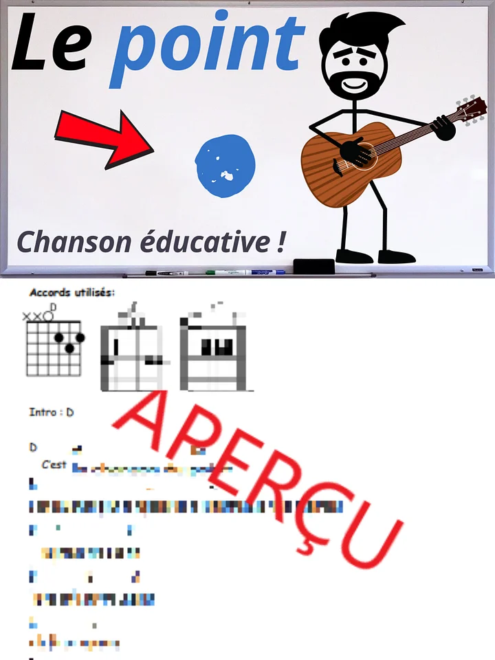 Le point - Accords de guitare product image (1)