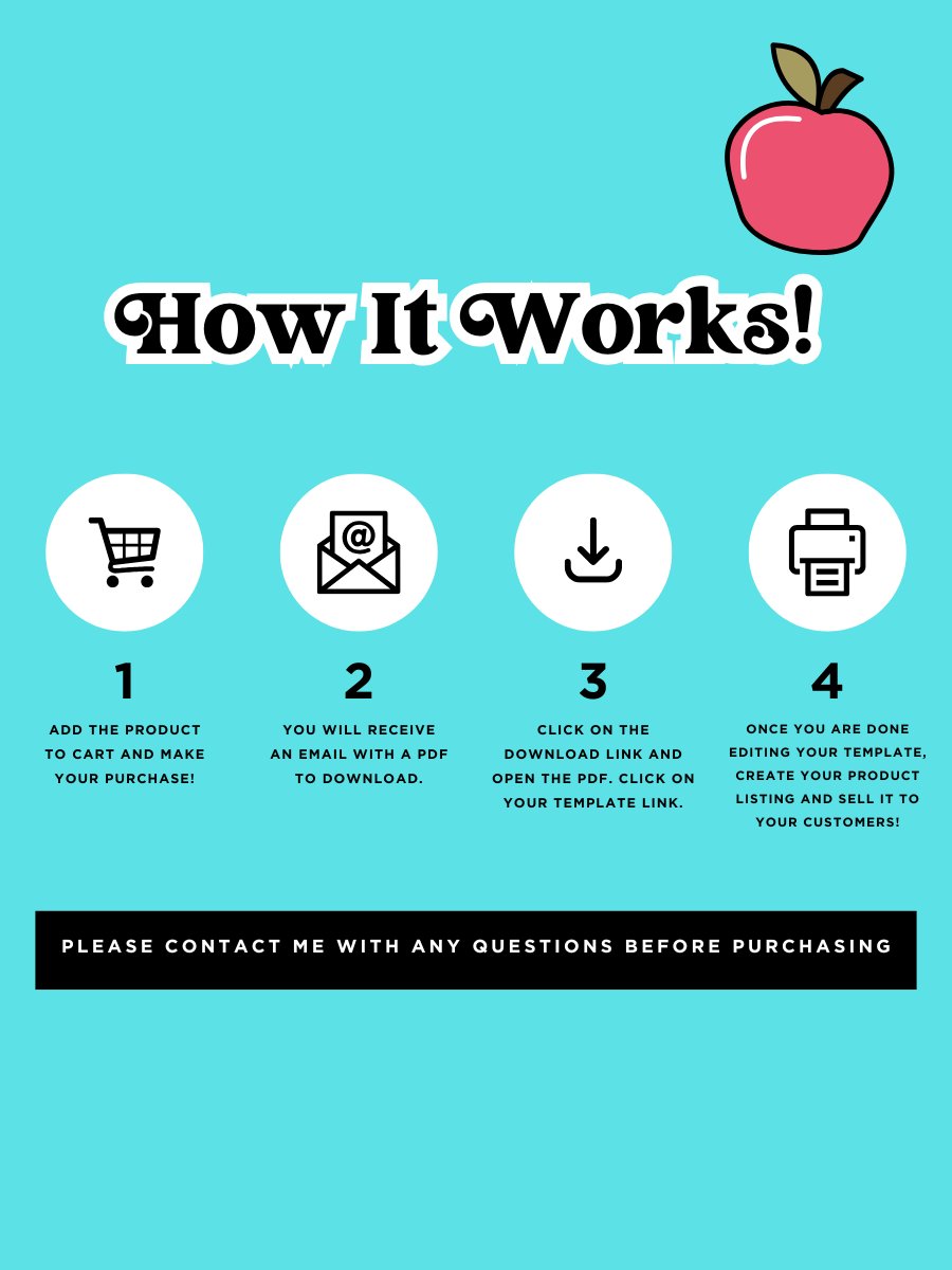 First Day Of School Activity Sheet PLR product image (7)