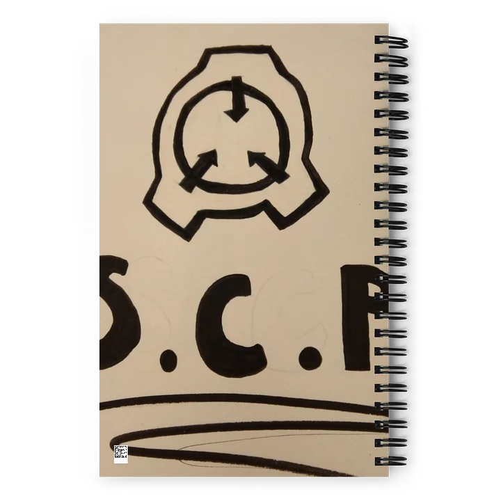 SCP Spiral Notebook product image (2)