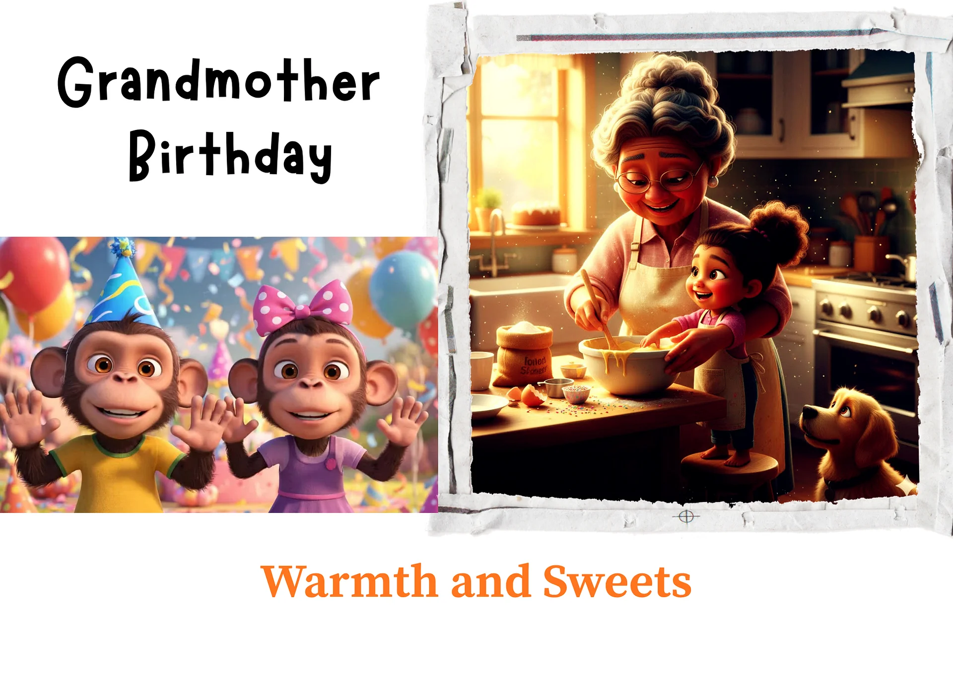 Warmth and Sweets: Grandma Birthday product image (1)