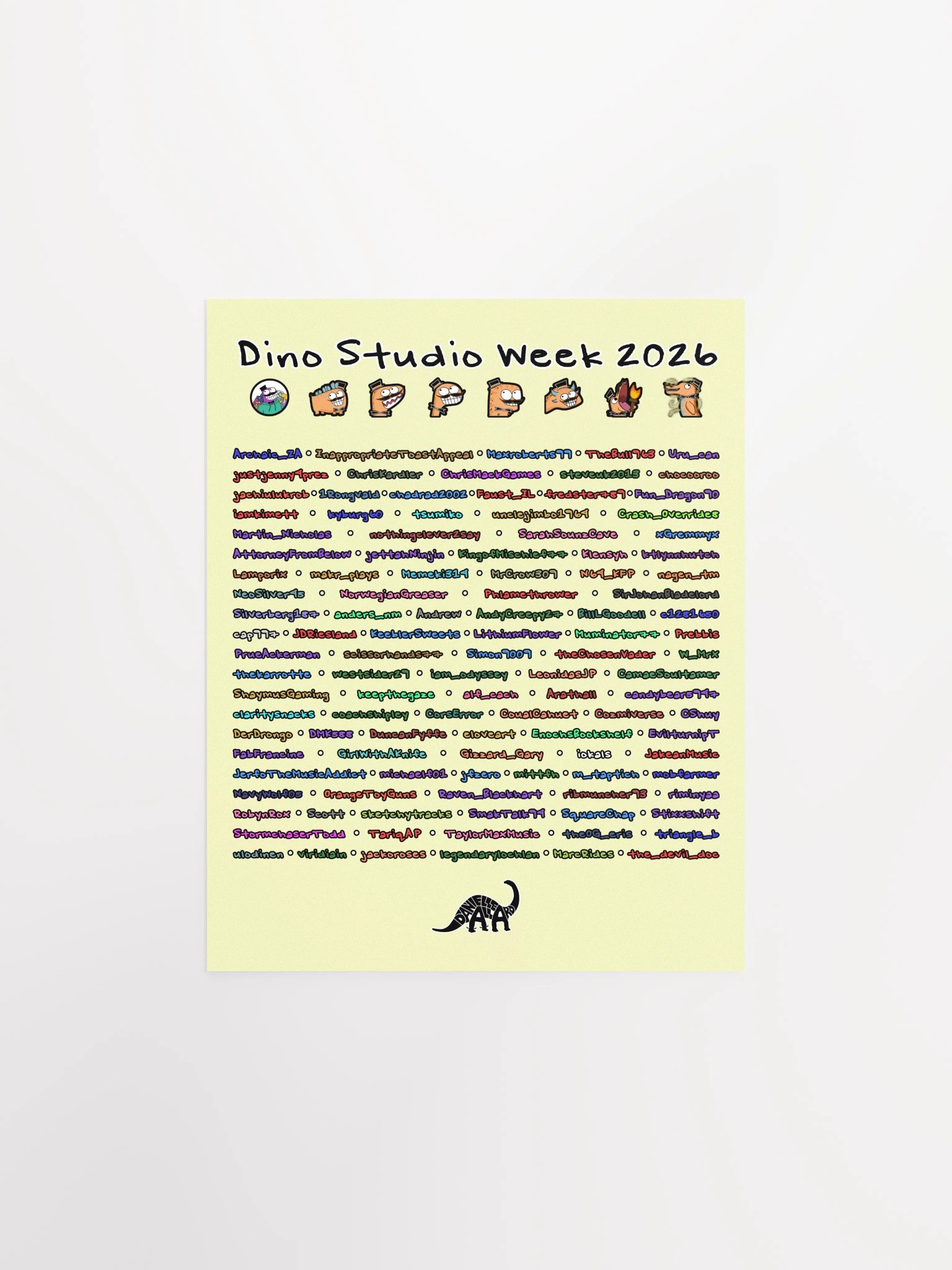 Studio Week 2026 Poster product image (1)