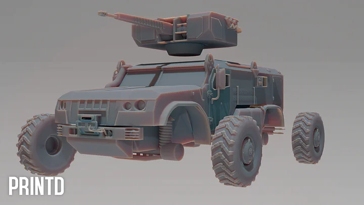K-4386 Typhoon VDV - Modern Warfare Wargame Hobby Resin Scale Models product image (2)