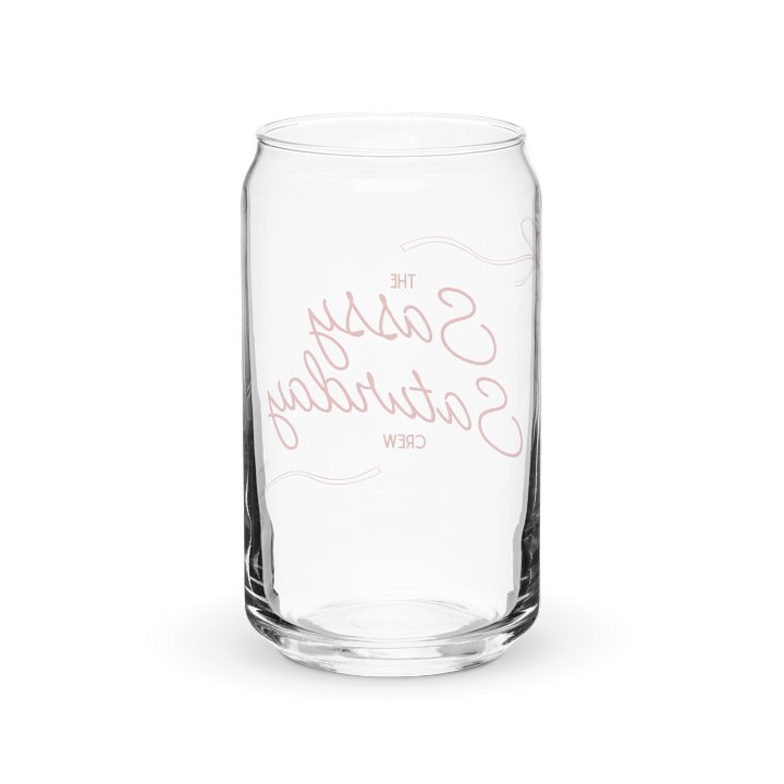 Sassy Saturday Crew Glass product image (6)