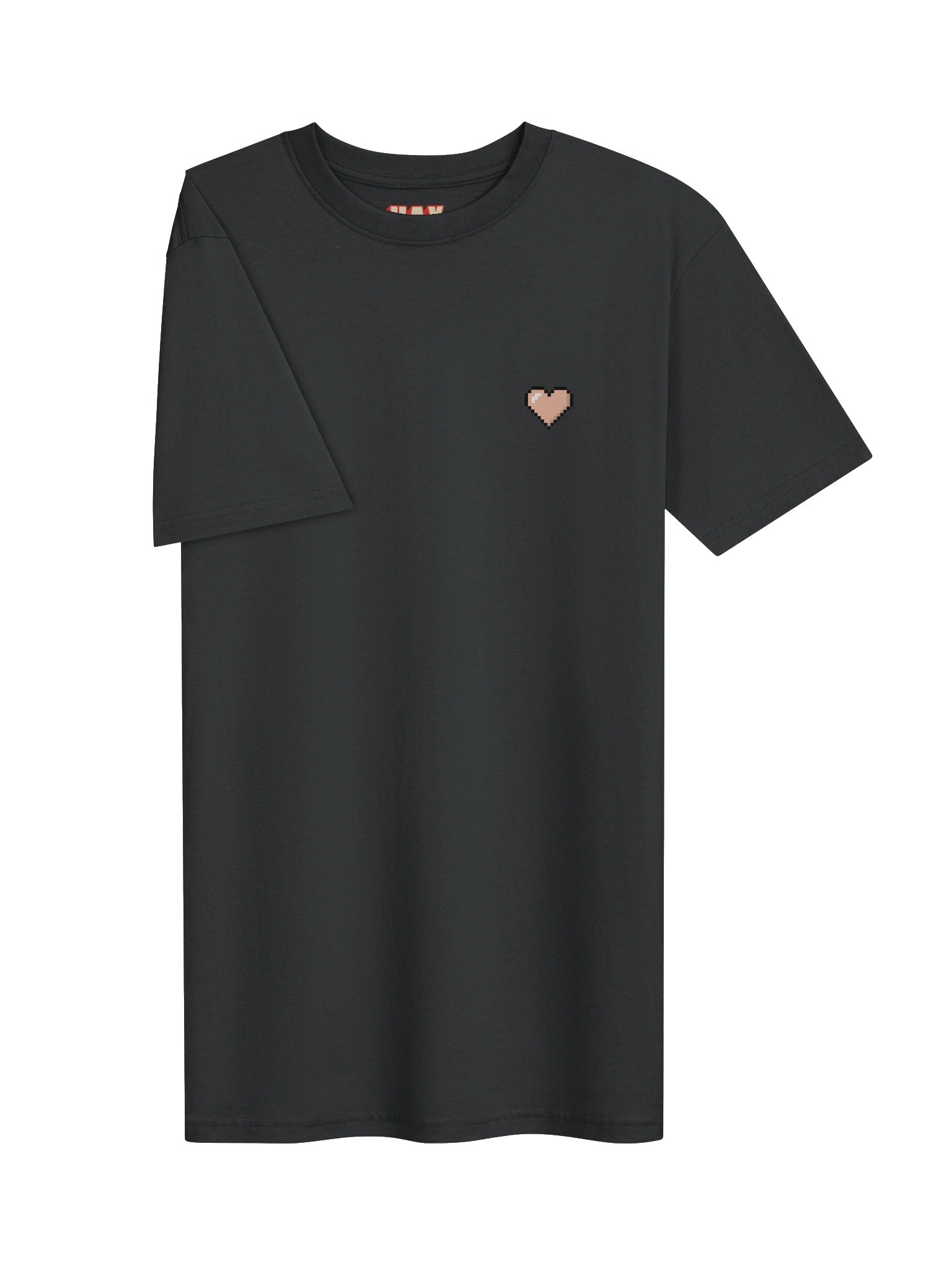 Pixel heart tee product image (6)