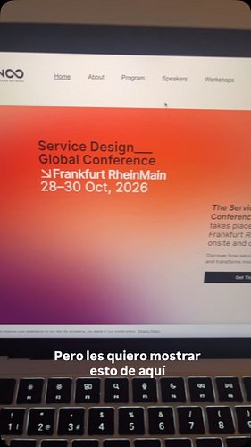 UXTips & Service Design Network 🤩❤️ 

Usa COMMUNITYPARTNER y obtén un 10% de descuento para el evento 🙌🏼

#servicedesign Grac...