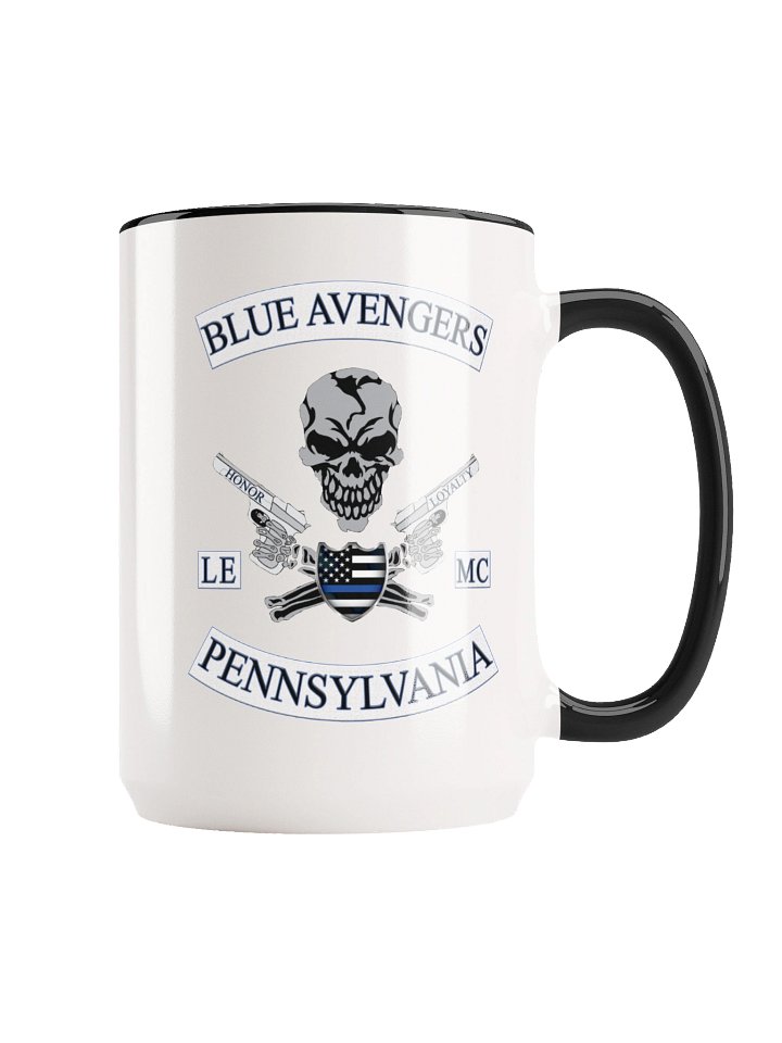Blue Avengers MC Ceramic 15 oz. Mug product image (6)