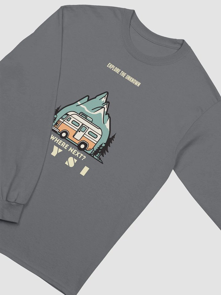 Where Next organic cotton long sleeve t-shirt product image (2)