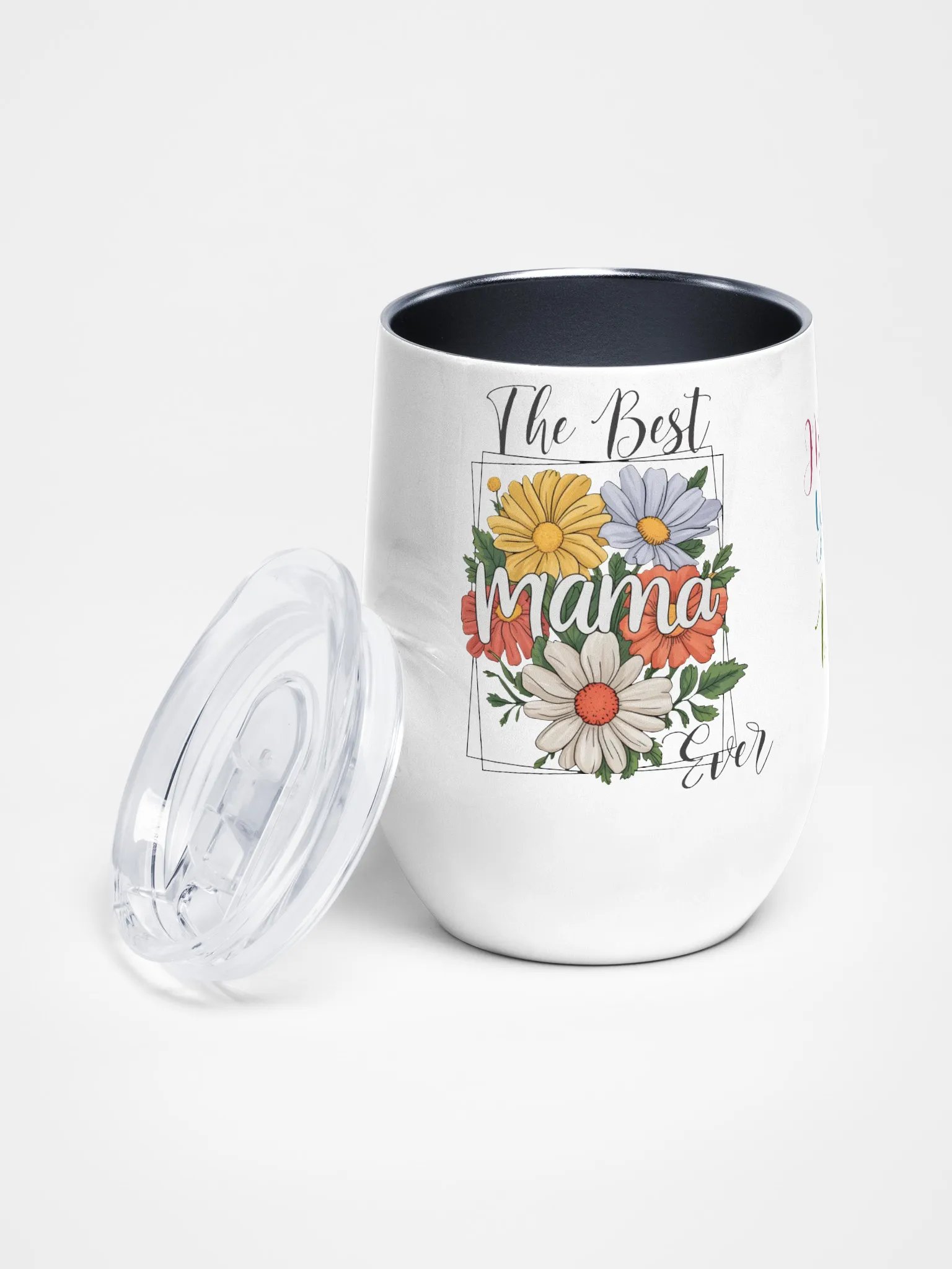 Floral Mama Wine Tumbler product image (3)