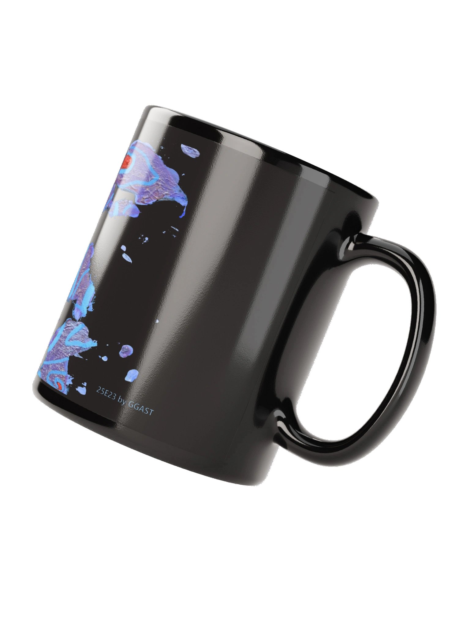 Energy Code Series Glossy Black Mug product image (7)