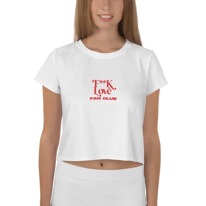 FLFC Crop Top - Cherry (2X/3X) product image (1)