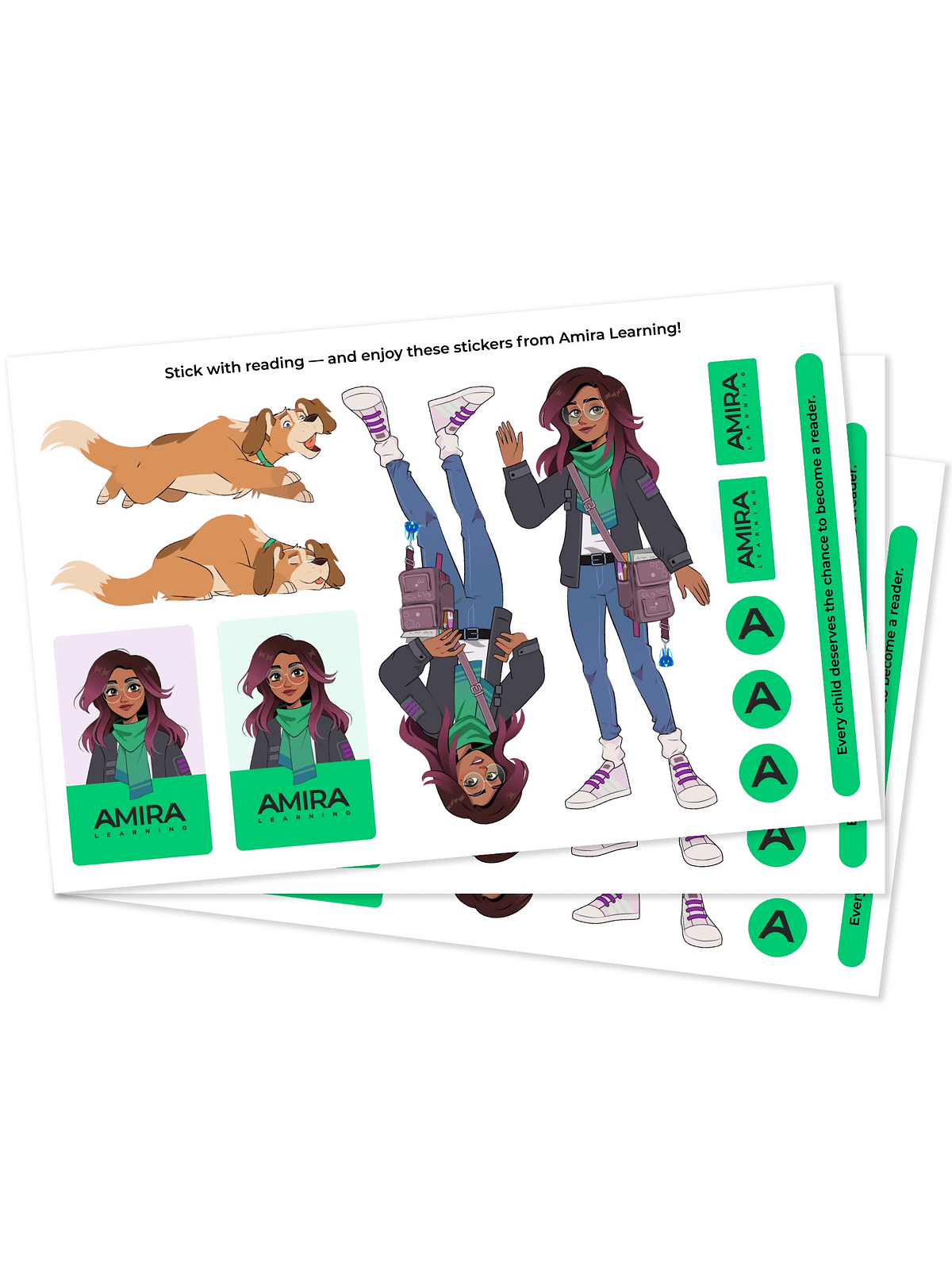 Amira Learning - Sticker Sheet | Amira Learning