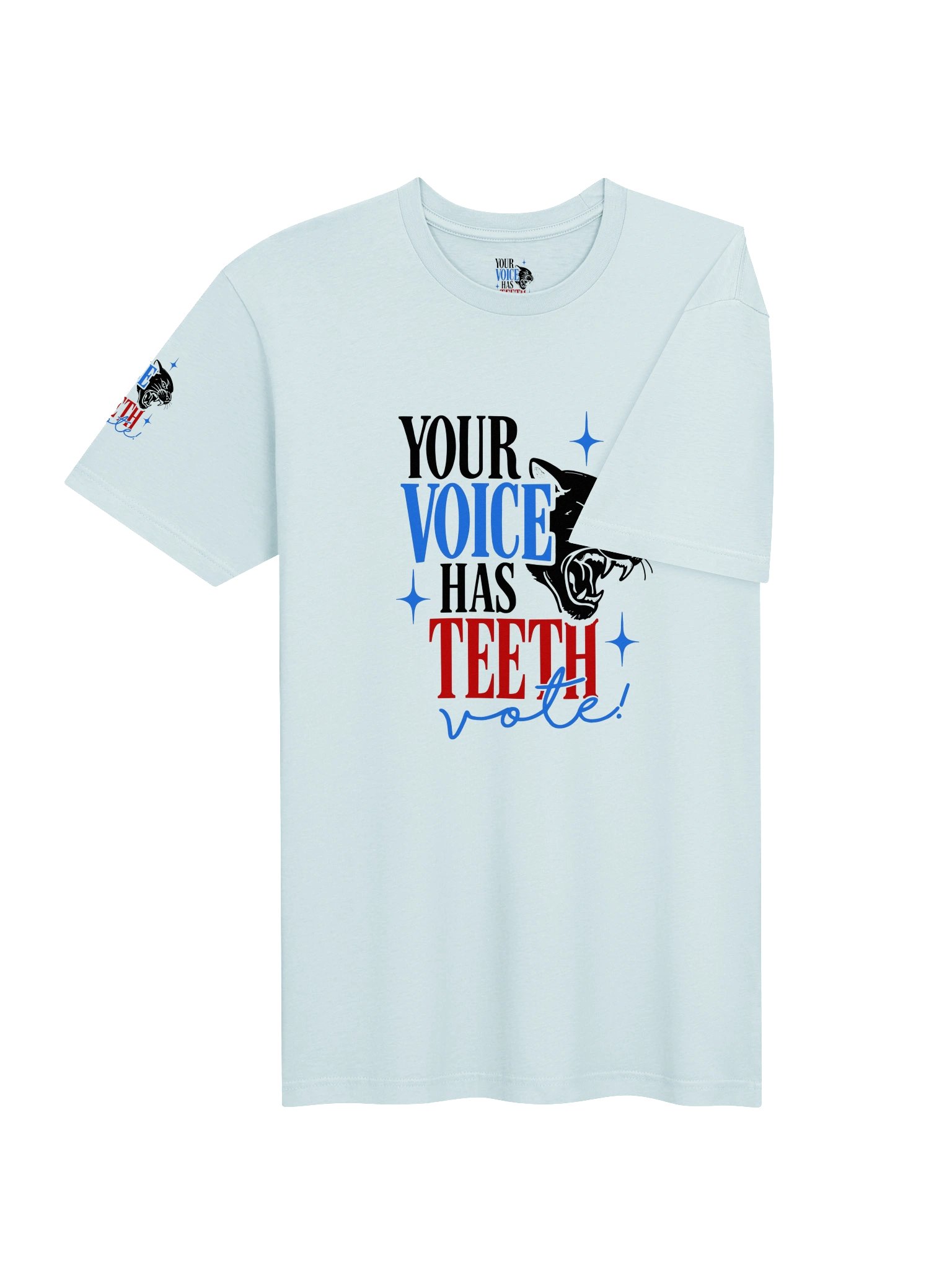Your Voice Has Teeth Tee | Brand Next Level product image (14)