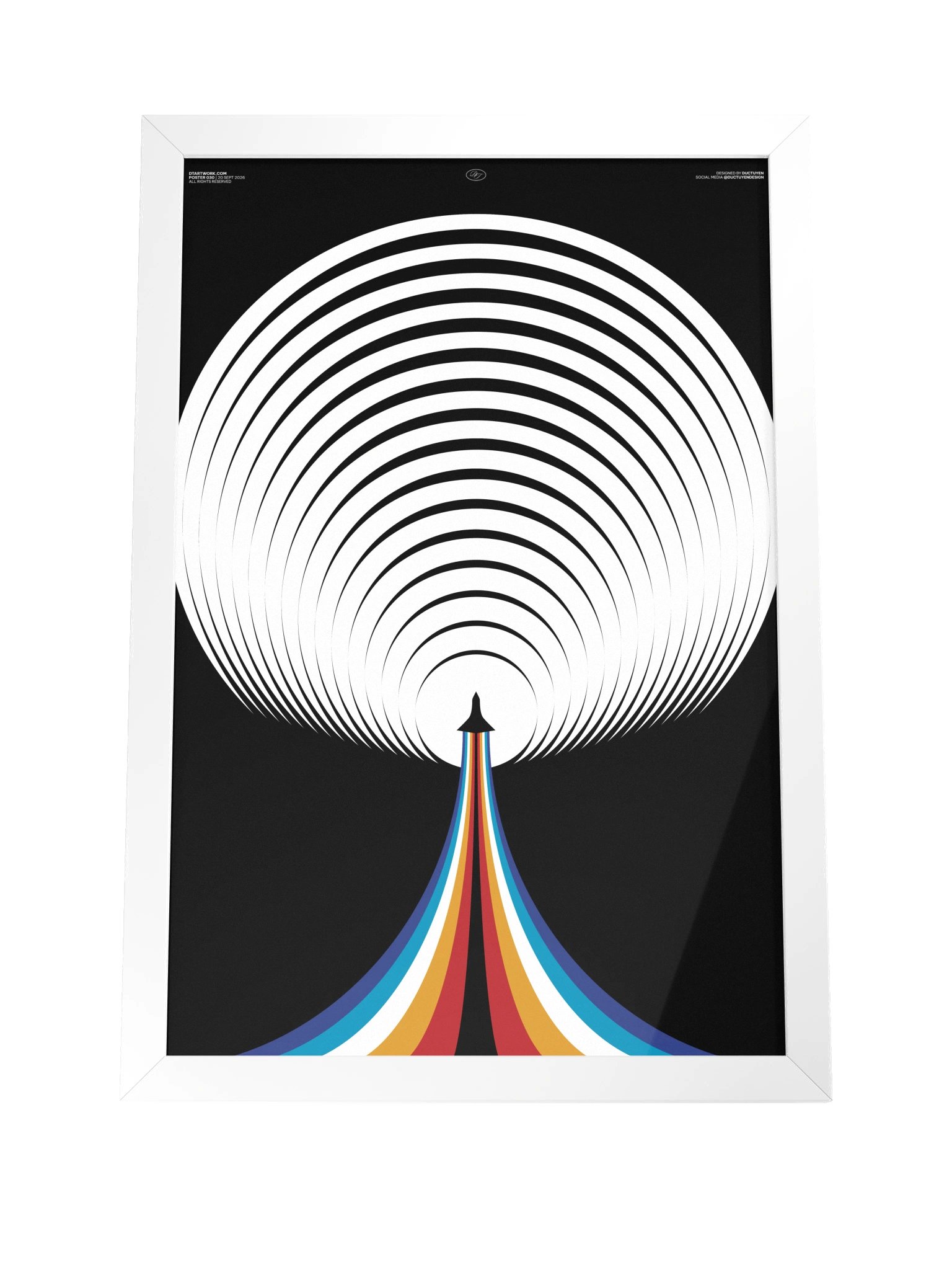 "DEPARTURE" Framed Poster product image (107)