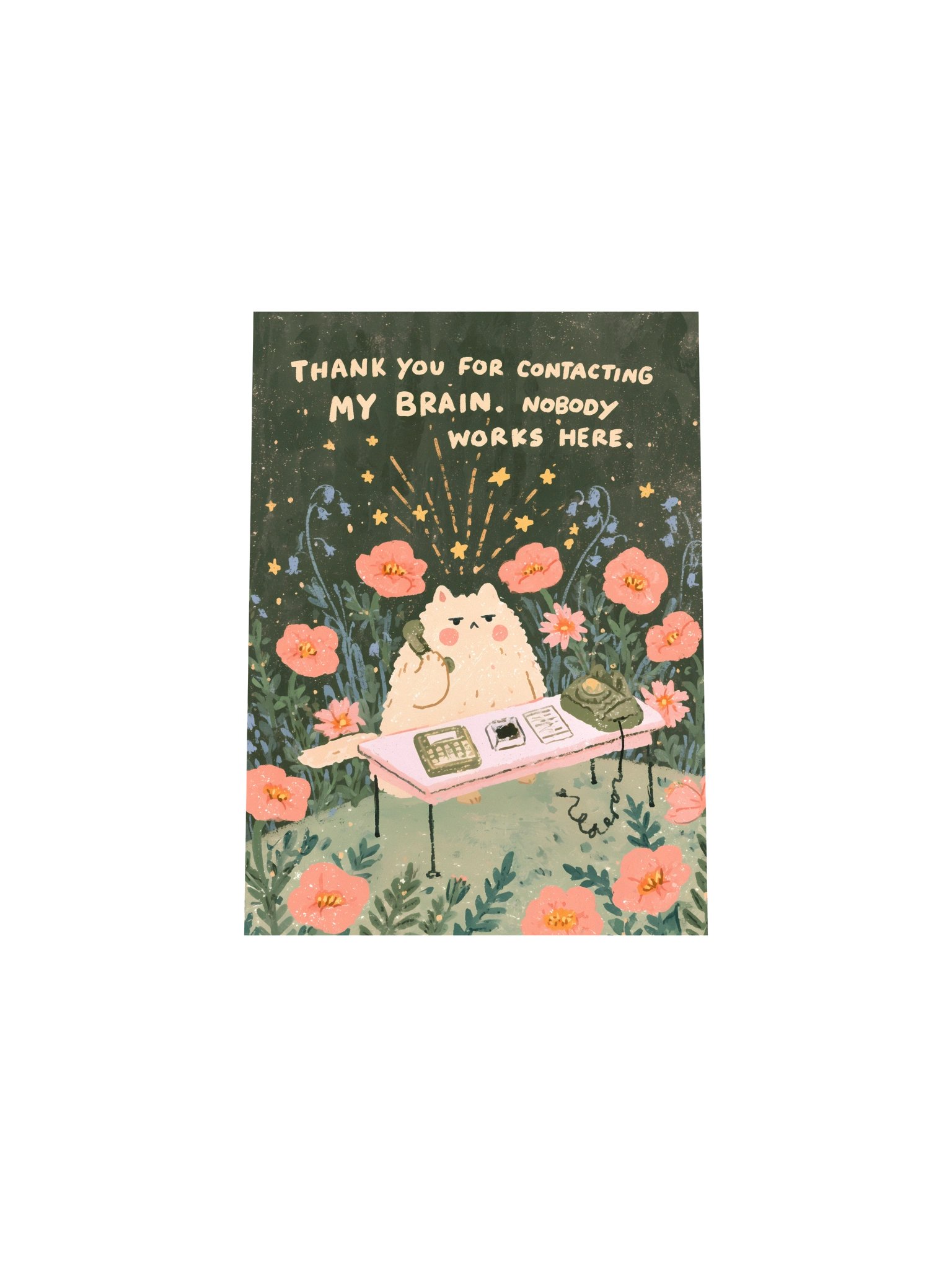 Thank You for Contacting My Brain Poster product image (31)