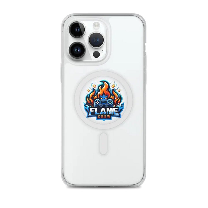 "Flame Crew Gaming" iPhone® MagSafe® Clear Case product image (2)