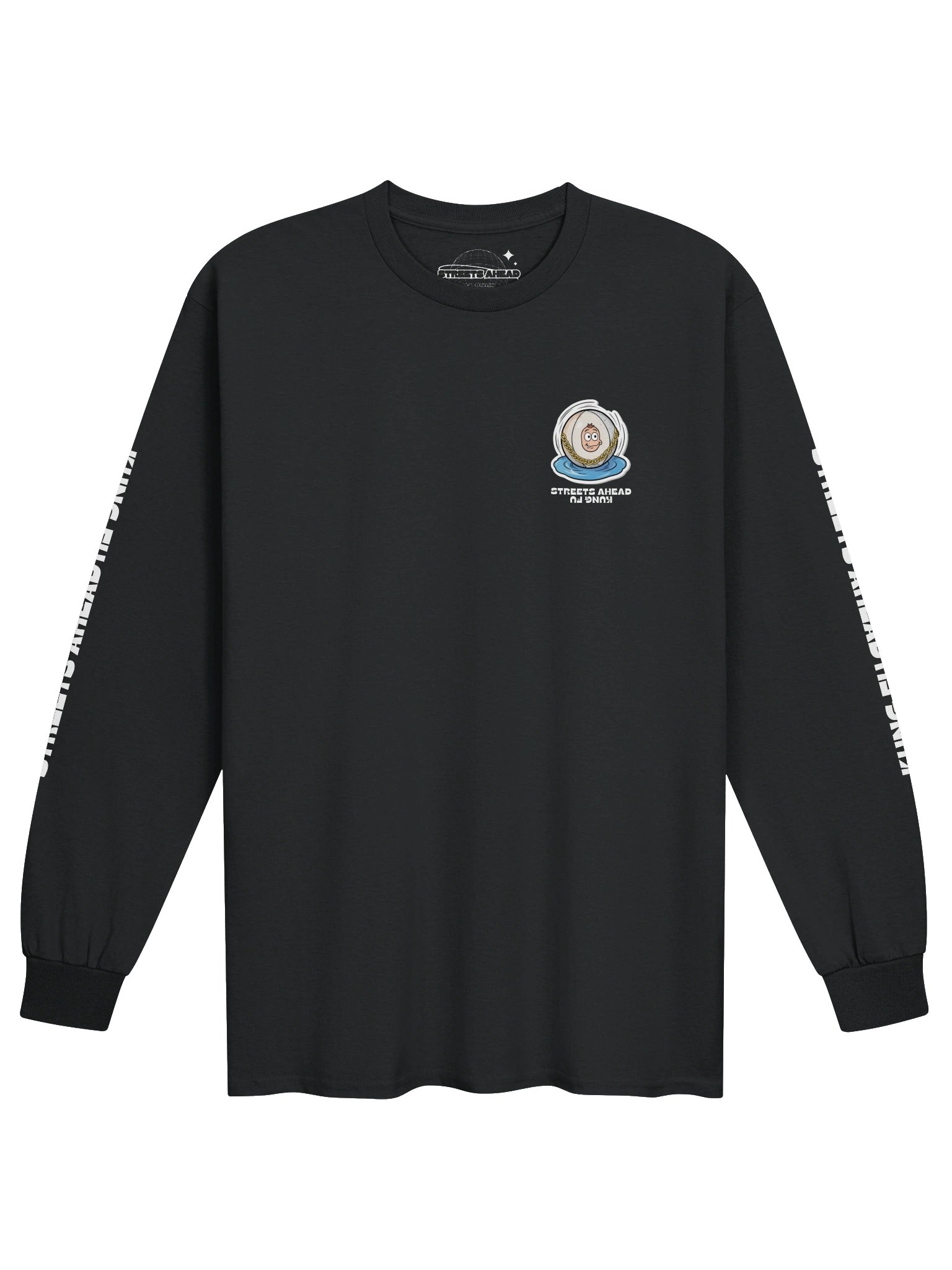 The Buoyant Baller - Long Sleeve Shirt - Black product image (2)