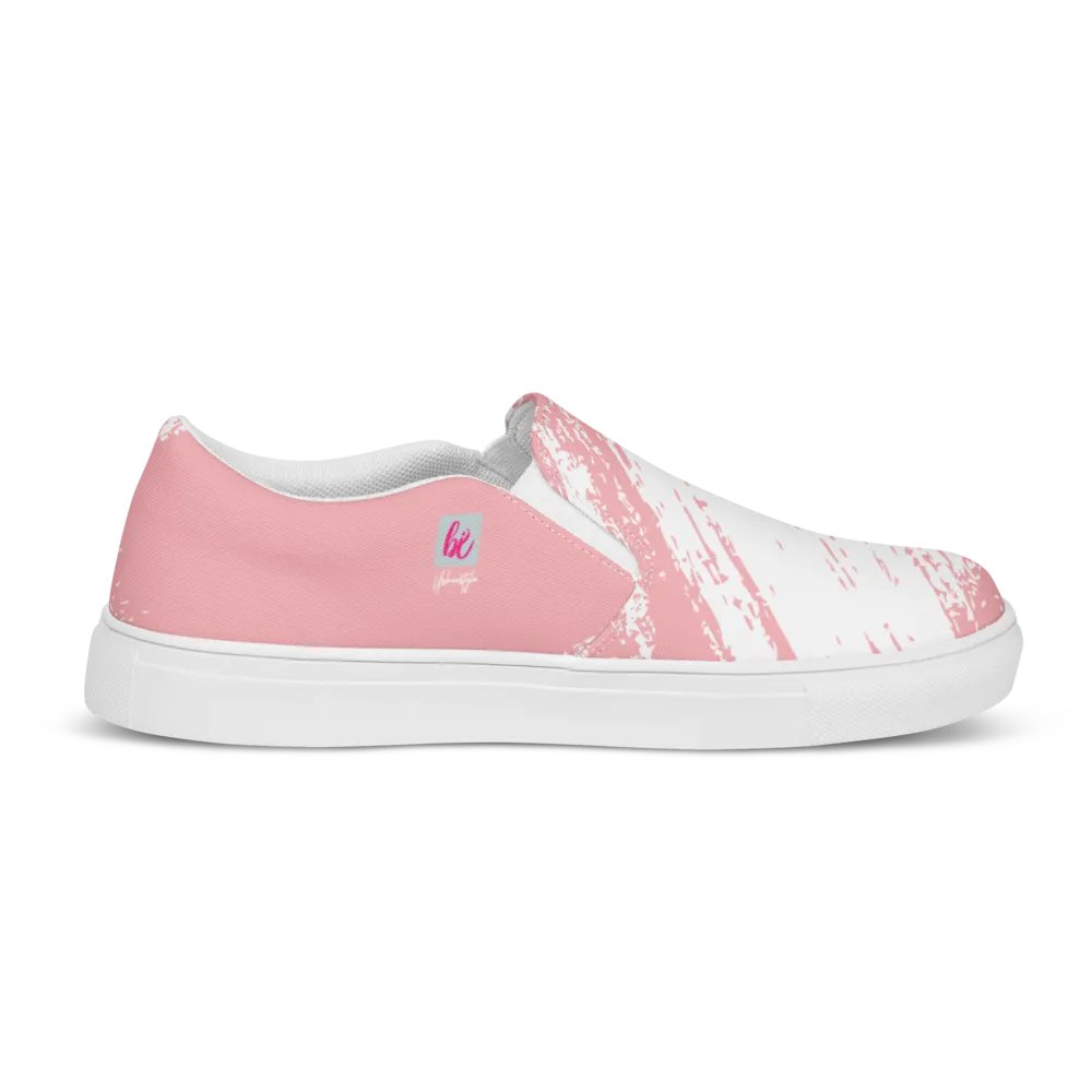 Women'sBrushstroke Pink Slip-Ons product image (11)