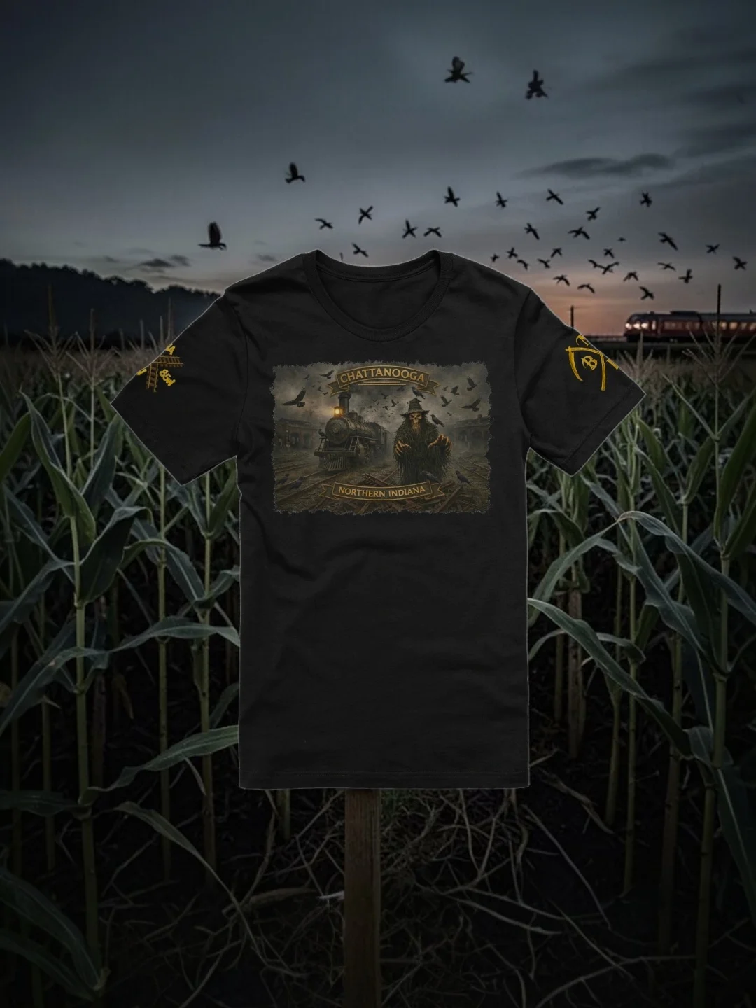 Northern Indiana/Chattanooga Collab front design T-Shirt product image (1)