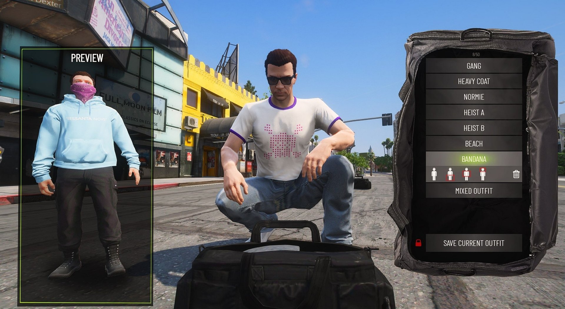 FiveM Script | Outfit Bag 2.0 [Standalone, ESX, QBCore] product image (1)