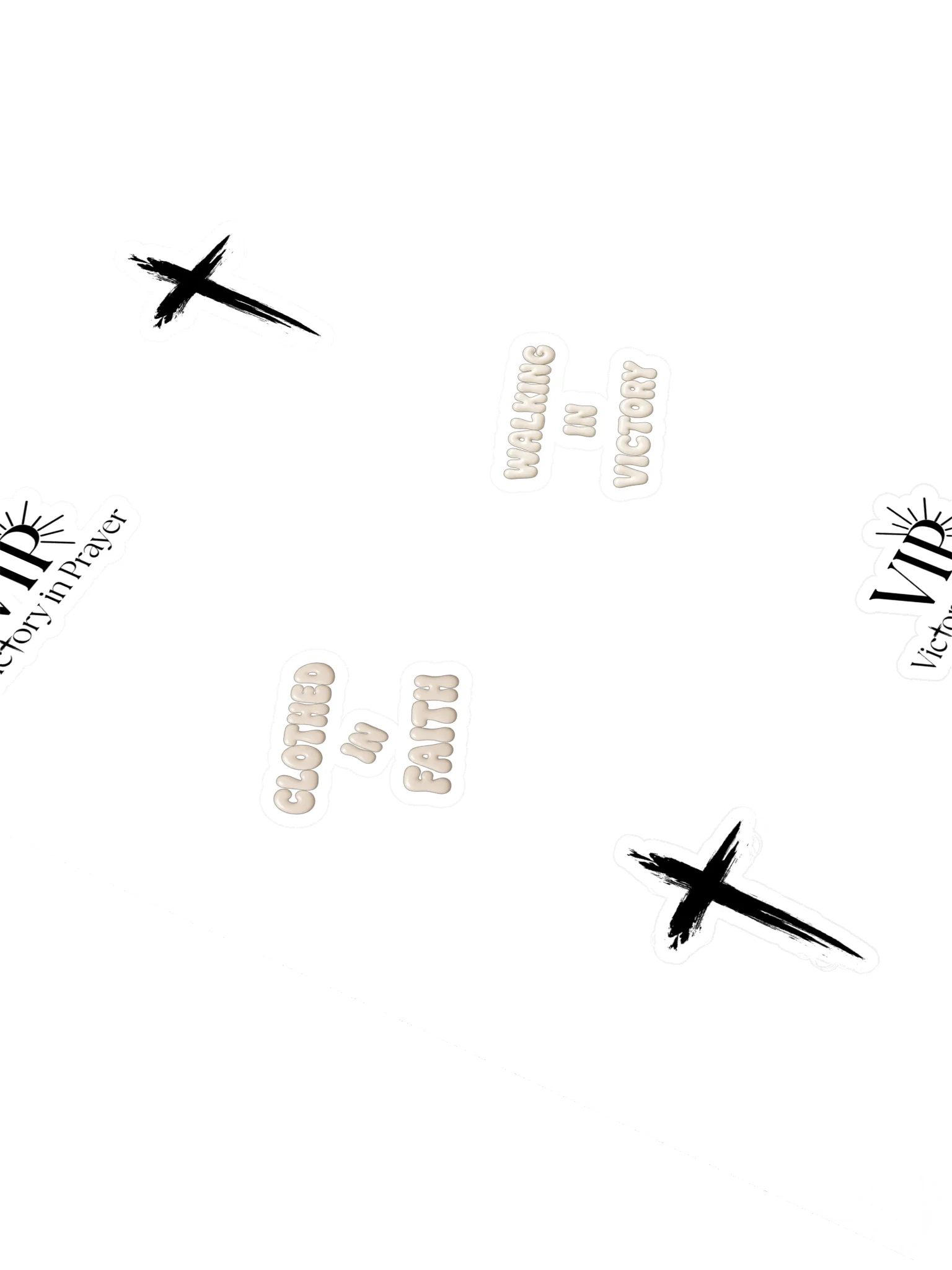VIP Victory in Prayer Sticker Sheet product image (2)