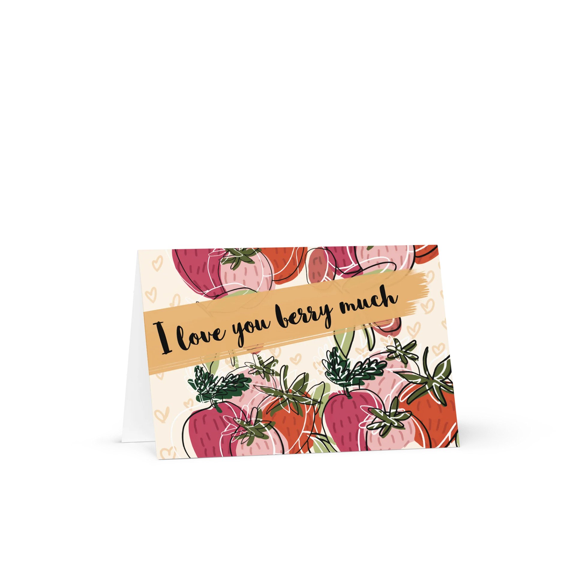 Berry Love Greeting Card product image (1)